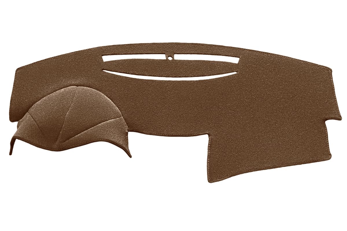 Dash Cover Mat Pad Custom Fit For Toyota Camry 2007 2008 2009 2010 2011 Dashboard Cover Carpet Cap Protector (Darkbrown) Y27