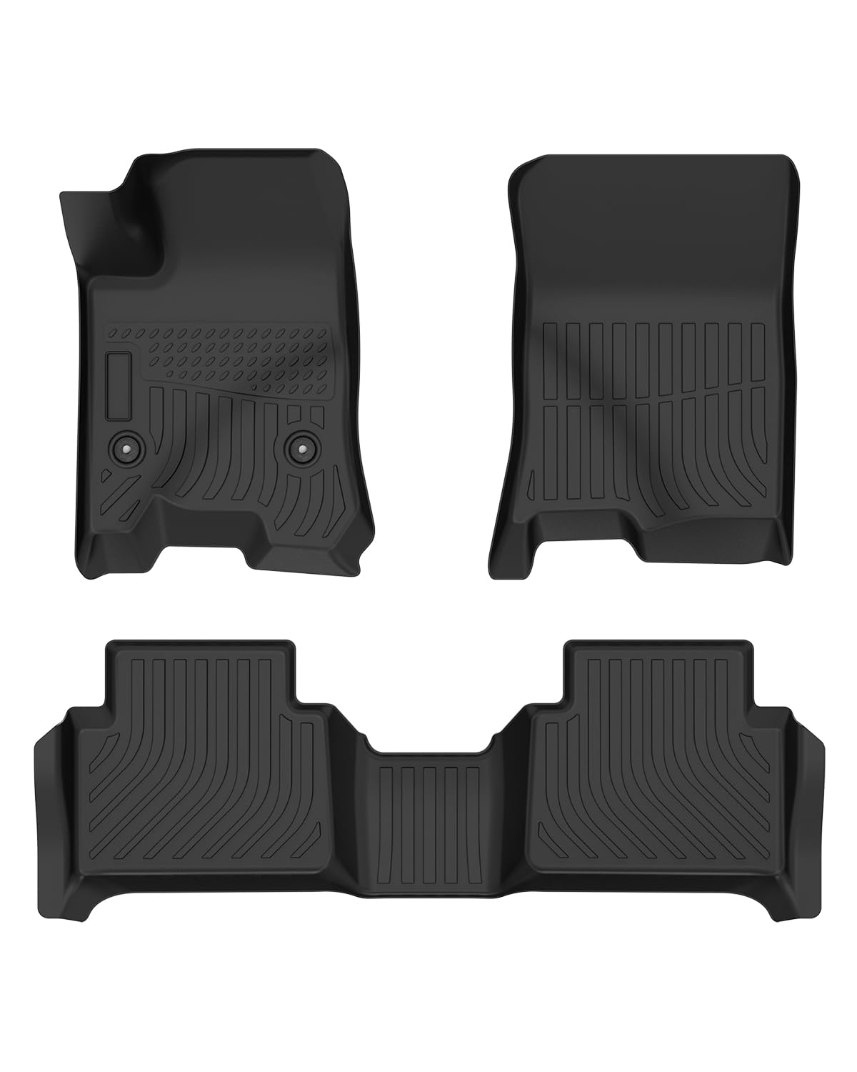 Cartist Floor Mats Fit For Chevrolet Chevy Colorado (Crew Cab) & Gmc Canyon 2023 2024 2025 Accessories All Weather Floor Liners