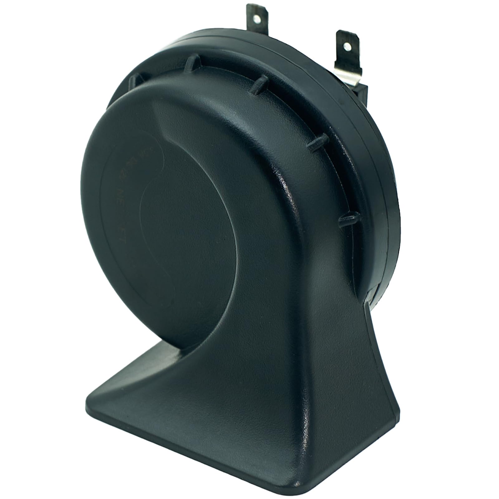 Neoget Car Horn 12V Low Tone 410Hz, Loud Waterproof Electric Single Bass Pitch Horn, 128Db Universal Fit 12 Volt Vehicle Auto Tr