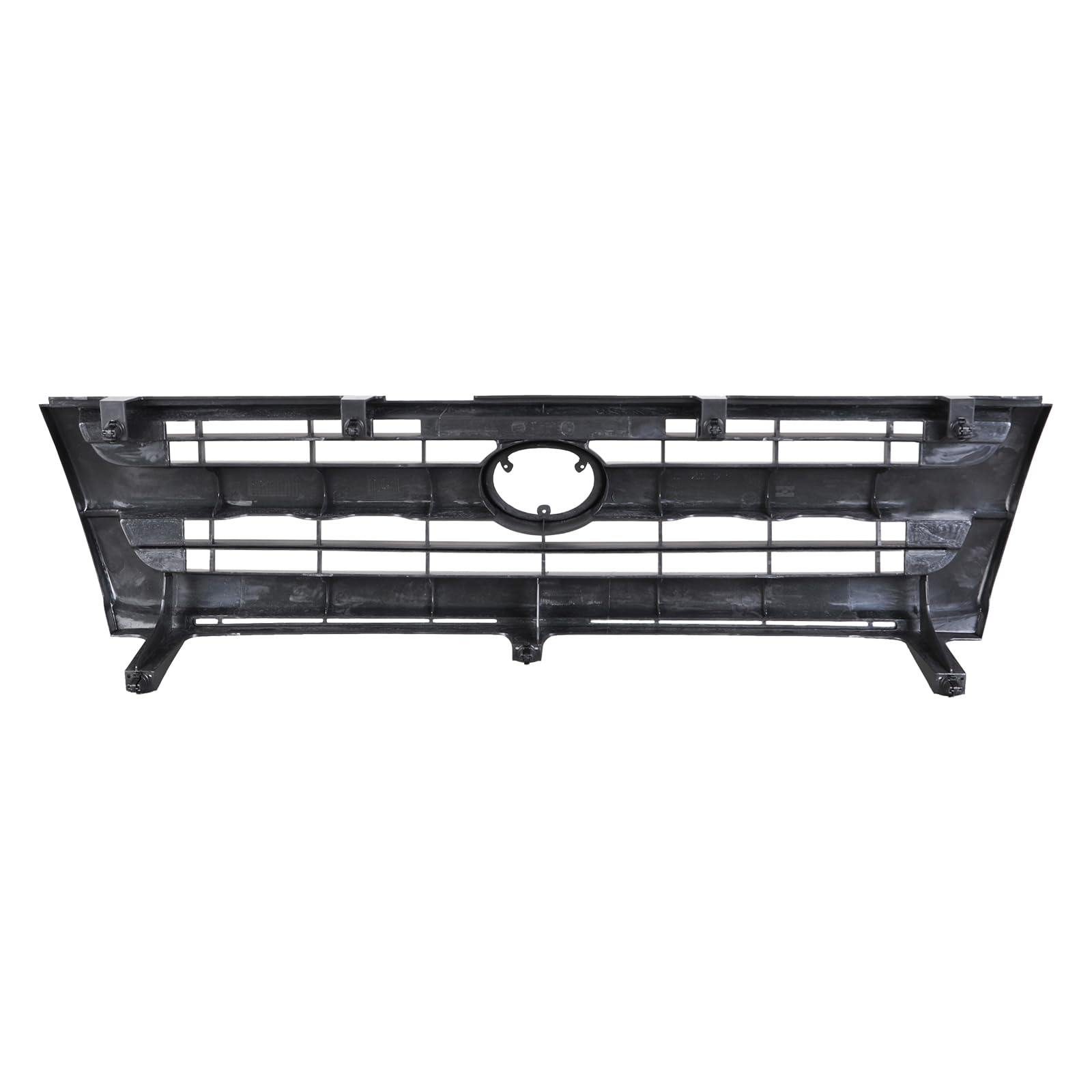 TYG (CAPA QUALITY) Front Grille Compatible with 1997-2000 Toyota Tacoma w/o Color Keyed Pkg w/o PreRunner, ABS OEM Replacement B