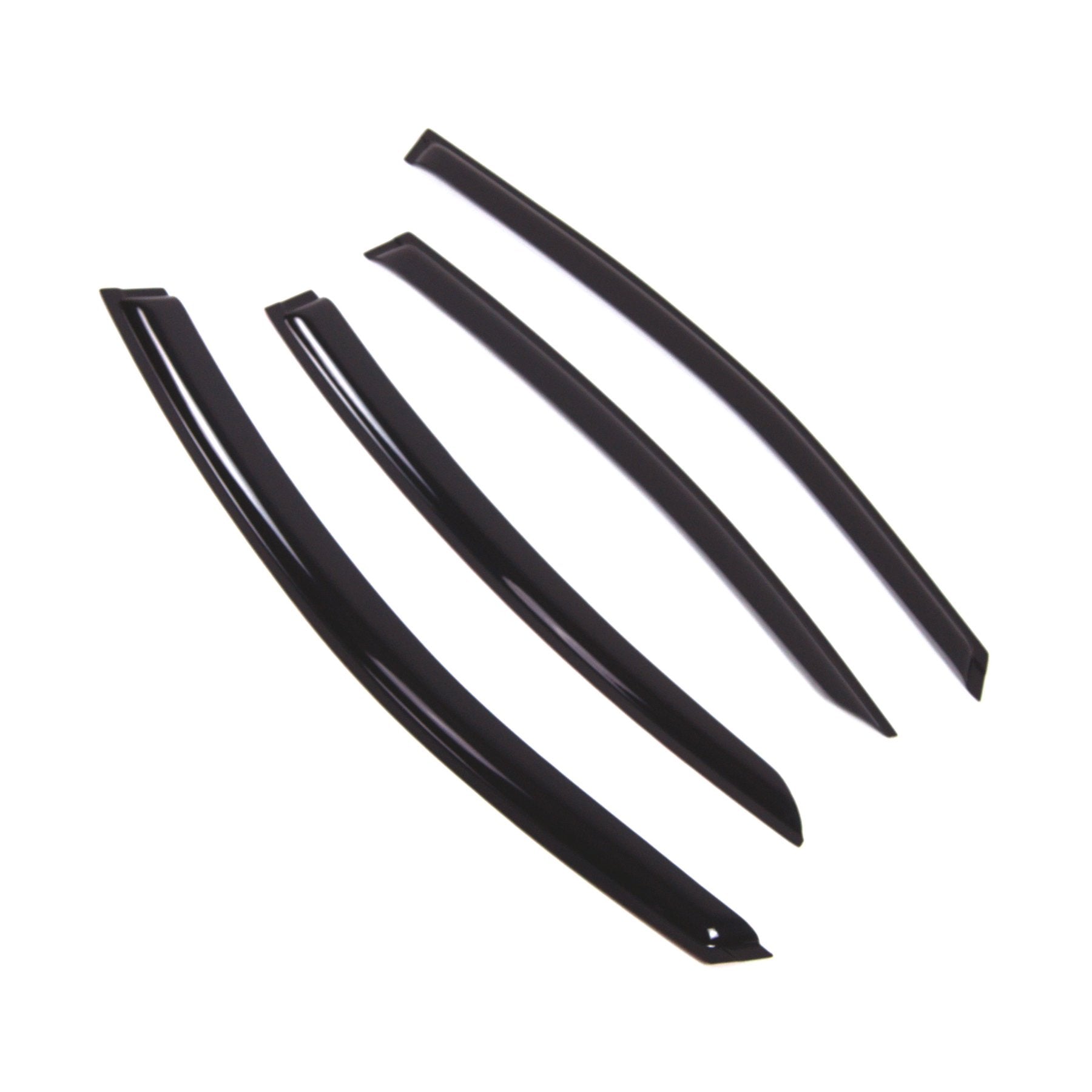 Tuningpros Outside Mount Window Vent Visors Rain Guards Compatible With Subaru Legacy Sedan 2015-2016 | Side Window Wind Deflect