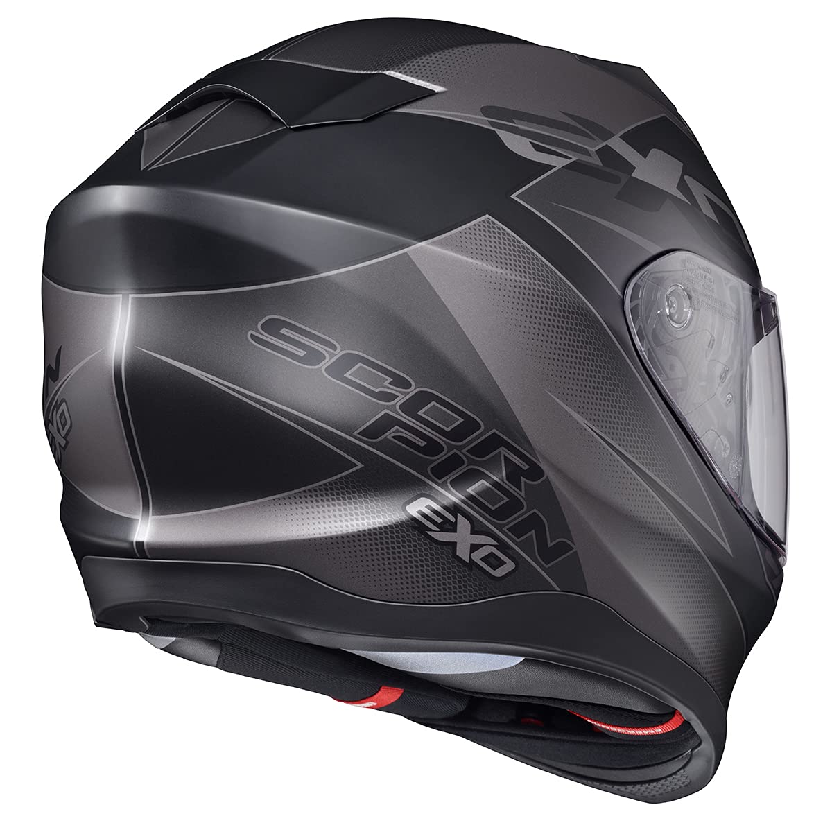 Scorpionexo T520 Full Face Dual Sport Motorcycle Helmet With Bluetooth Ready Speaker Pockets Dot Ece Factor (Phantom - X-Large)