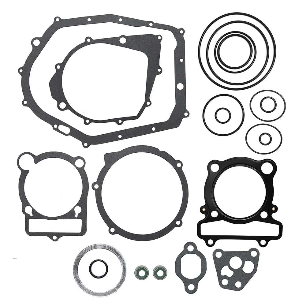 Hoypeyfiy Top And Bottom End Complete Gasket Kit Set Replacement For Yamaha Warrior Raptor Big Bear 350