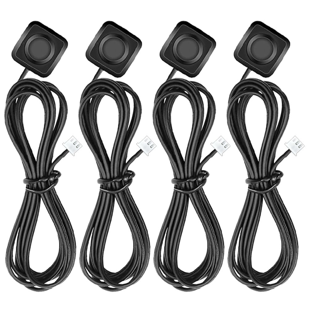 Gebildet 4Pcs Momentary Push Button Switch With Ph2.0Mm 3Pin Connector, On/Off Horn Buttons, 0.5A Surface Mount Mini Switches Fo