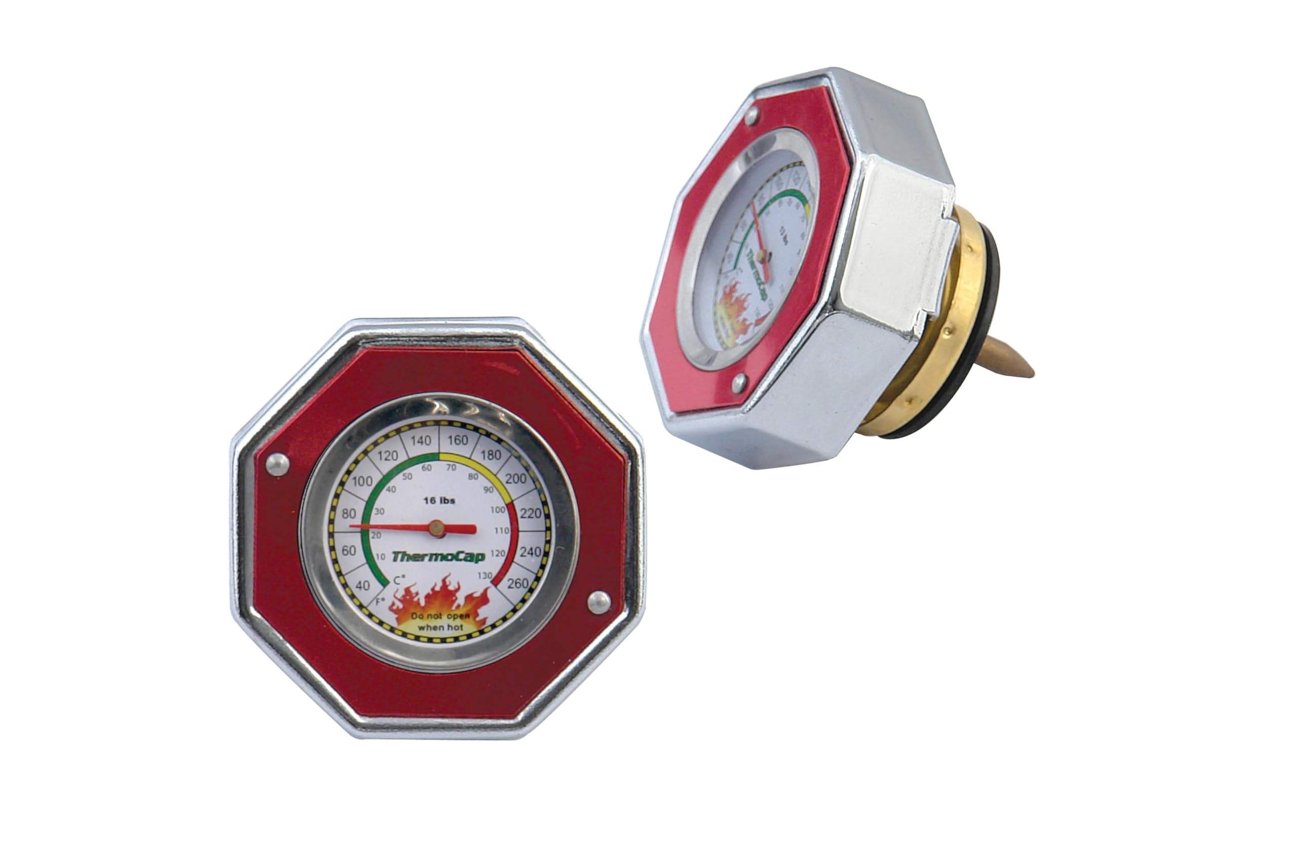 Mr. Gasket 2471R Thermocap - 16 PSI - Red