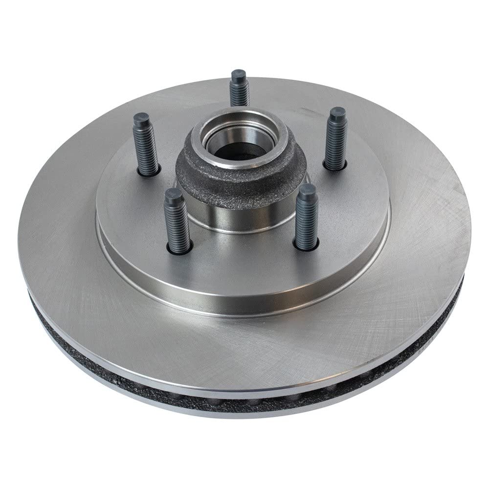 Trq Front Brake Rotors Set Vented Compatible With 1999-2002 Ford Expedition 2000-2003 F-150 1998-2002 Lincoln Navigator