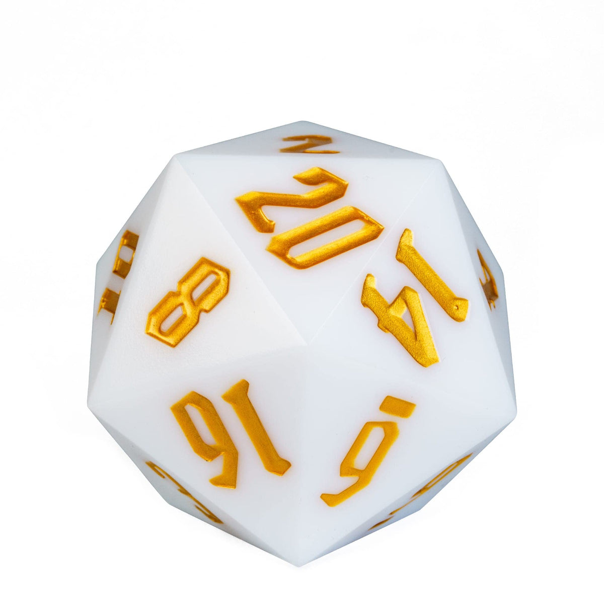 Poludie D20 Single Dice 55Mm, 20 Sided Dnd Dice, Giant D20 D&D Polyhedral Dice Large D20 For Dungeons And Dragons, Rpg, Mtg Tabl
