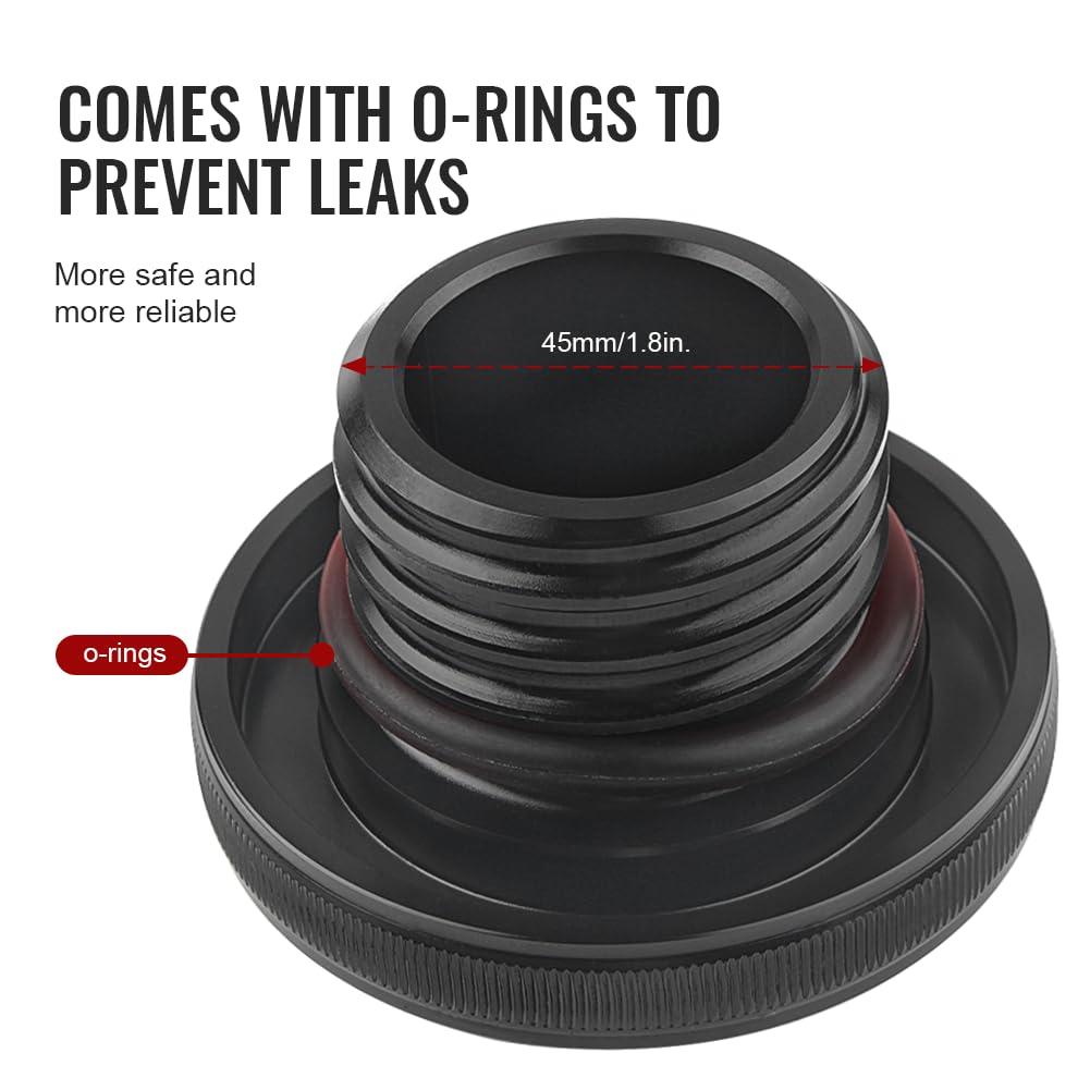 Gzyf Motorcycle Black Retro Fuel Tank Gas Cap For Harley Xl 1992-Up, Road King 1994-Up, Freewheeler 2015-Up, Dyna 1992-2017(Except ’04-’17 Fxd, Fxdx,’05-’06 Fxdc And ’07 Fxdse)