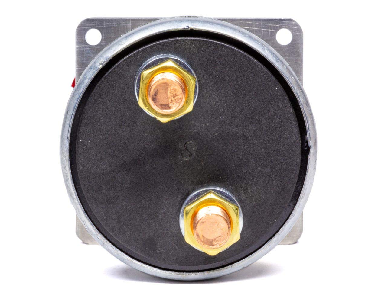 Quickcar Racing Products 55-010 Red 2-1/2' High X 2-1/2' Wide Handle Battery Master Disconnect Switch With Black Mounting Panel