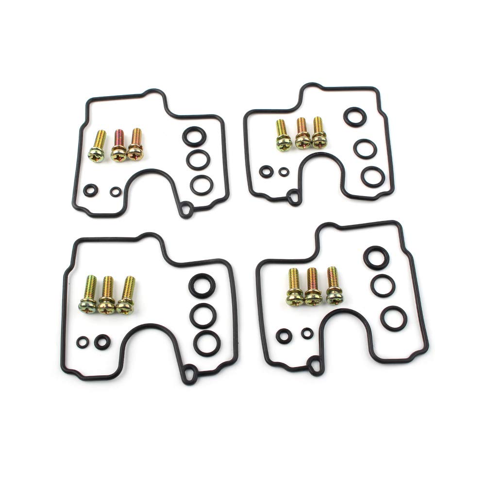 Newsmarts 4X Carb Repair Carburetor Rebuild Kit For Suzuki Gsx-R 600 1997-2000 / Gsx-R750 1997 / Gsx-R750W 1996 / Vl1500 Intruder 1500 1998-2004