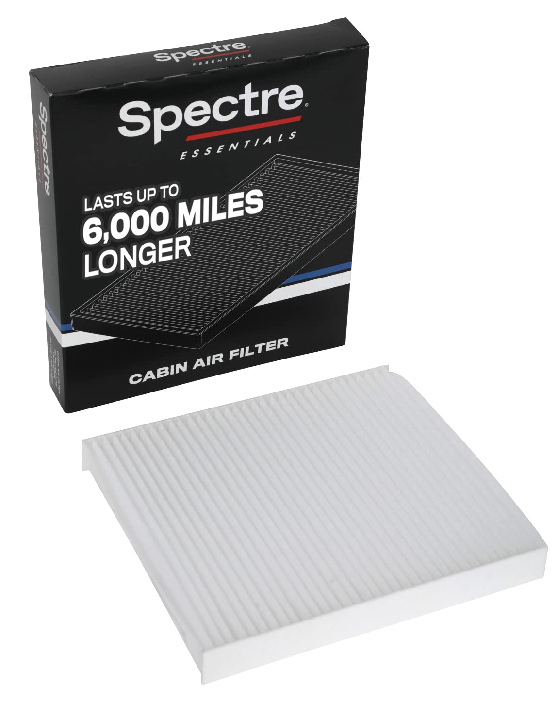 Spectre Essentials Cabin Air Filter By K&N: Premium, 50-Percent Longer Life: Fits Select 2007-2020 Jeep/Dodge/Chrysler (Compass,