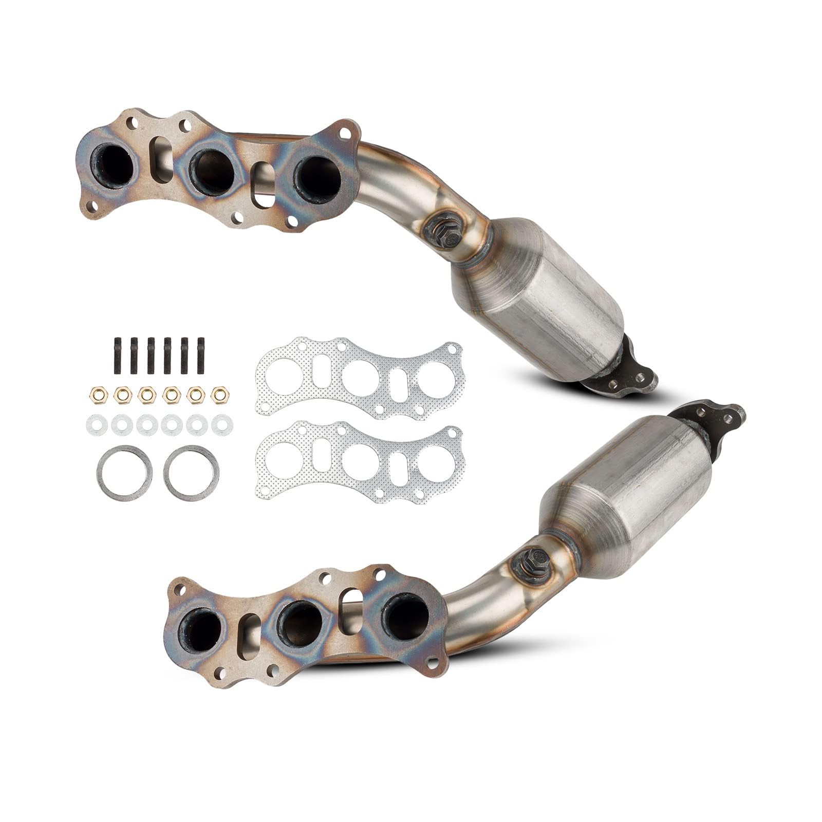 MARSFLUX Catalytic Converter, Catalytic Converter Stainless Steel Compatible With Tacoma 2005-2011, 4Runner 2003-2009, FJ Cruise