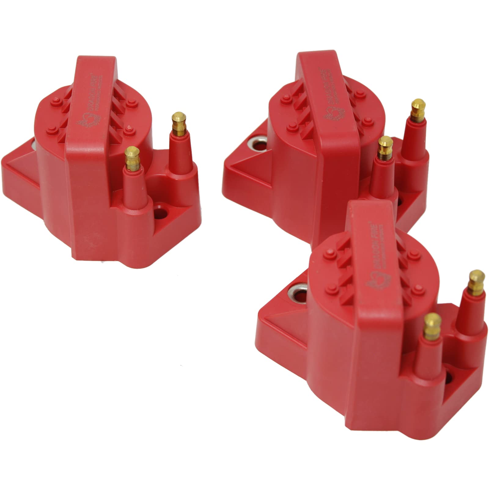 Dragon Fire Performance 3Pc Ignition Coil Power Pack Power Pack Kit Compatible With 1986-2009 Buick Chevy Oldsmobile Pontiac Firebird Regal Malibu V6 10467067 Gn10123 Dr39 Oem Fit C39-Dfx3