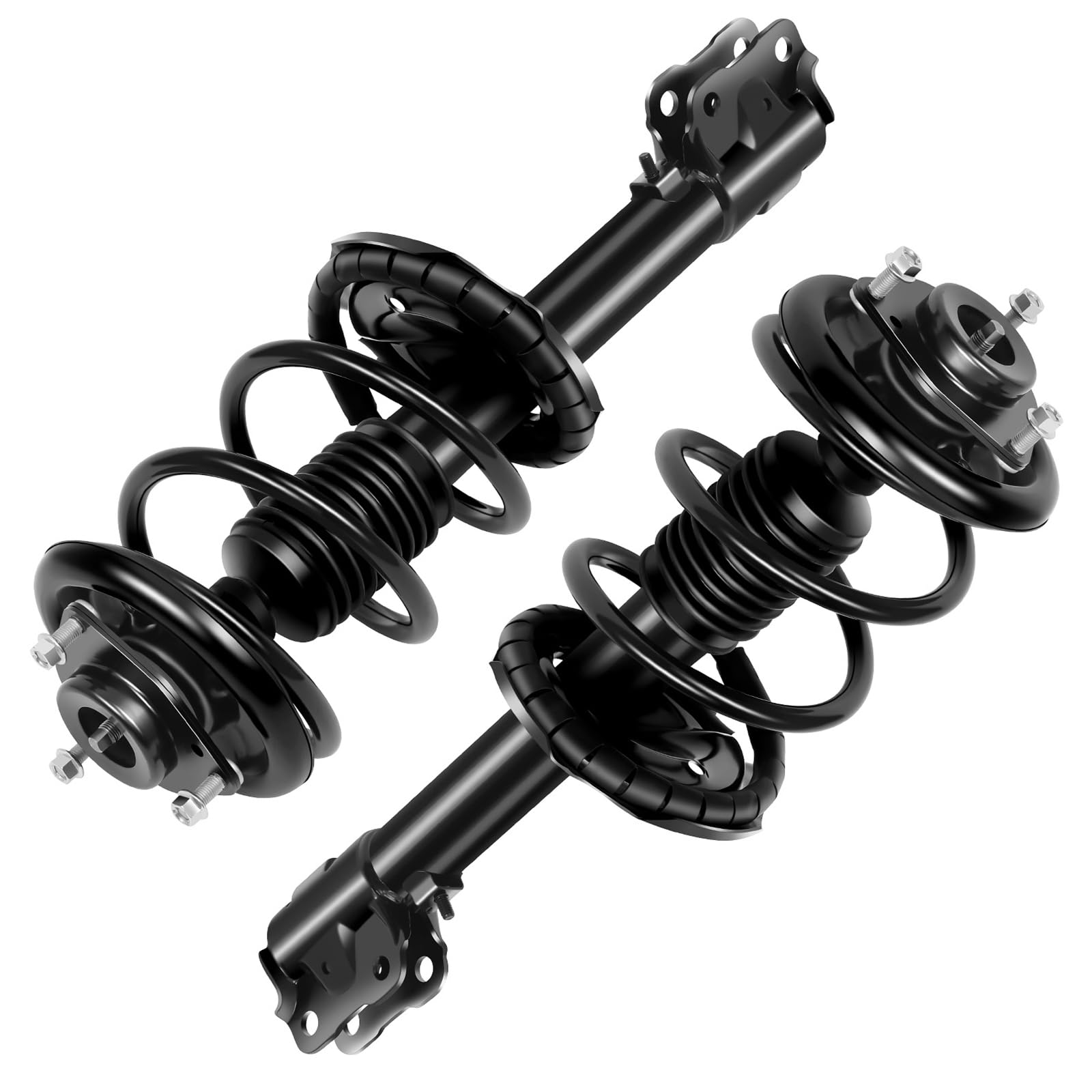 cciyu Complete Struts Shock Absorbers Fits for 2007 2008 2009 for Mitsubishi Outlander 272438 272437 Quick Struts Assembly Front