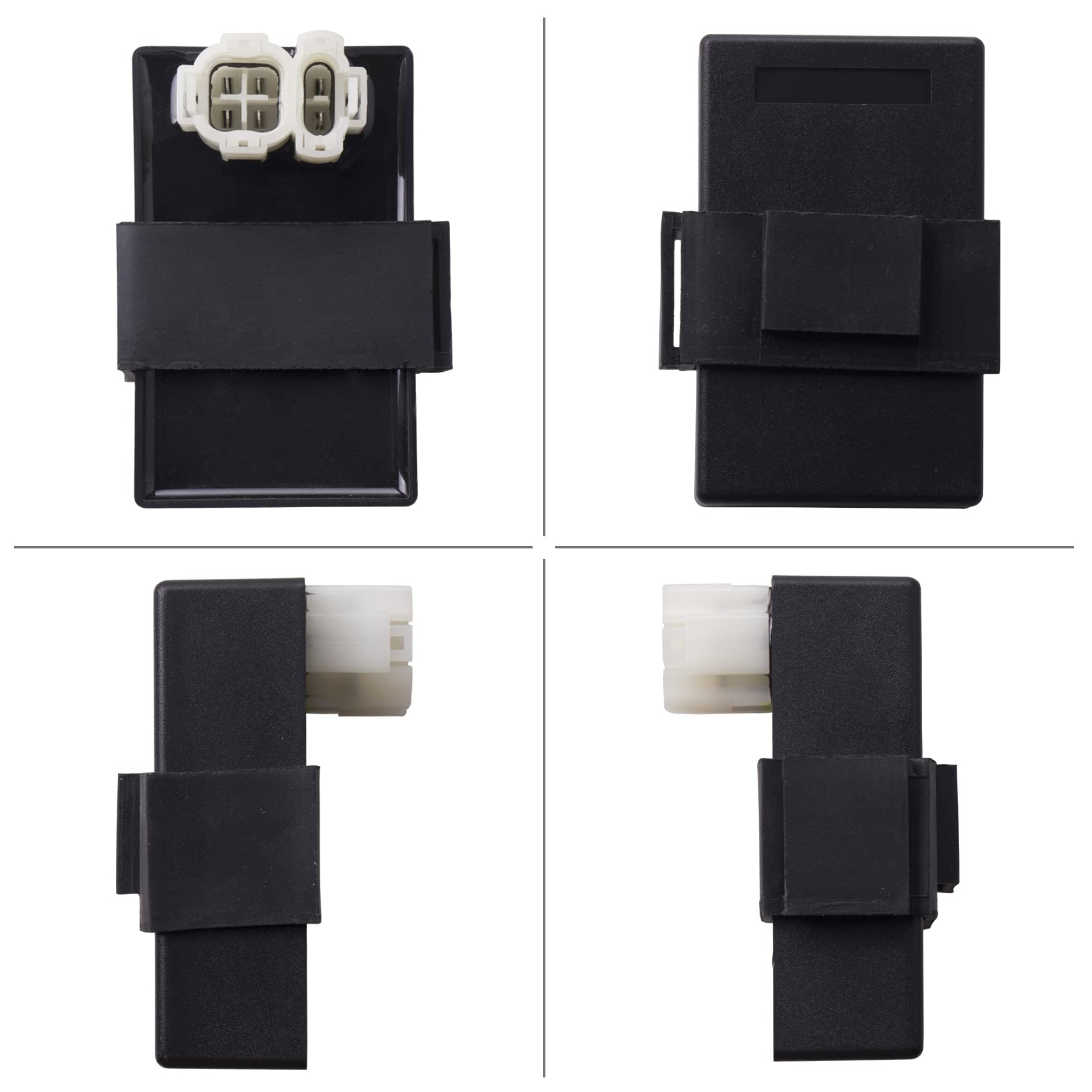 Jingke 6 Pin Dc Cdi Box For Gy6 4 Stroke 50Cc 125Cc 150Cc Scooter Moped Taotao Atv Quad Go Kart Bike (Dc-Gy6)