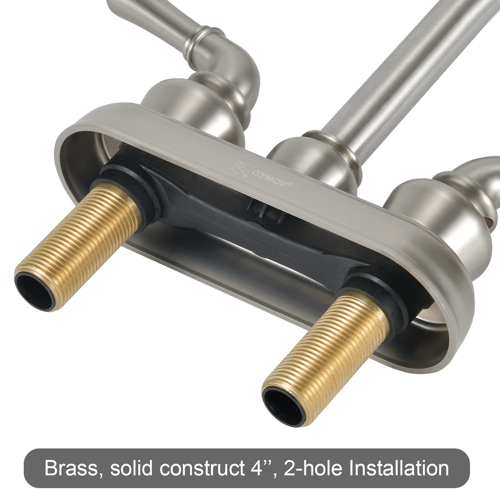 Rv Bathroom Sink Faucet - Brushed Nickel Rv Sink Faucet For Bathroom Faucet Replacement For Rvs, Campers, Fifth Wheels, Motor Ho