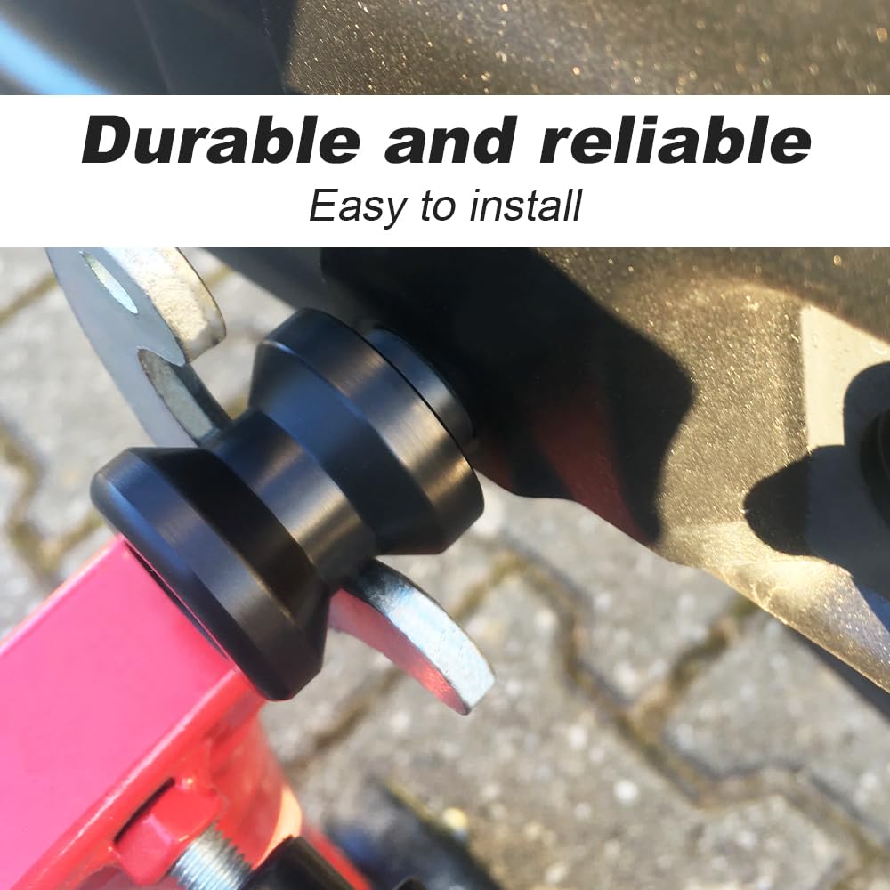 Xitomer Aftermarket Pom Plastic Swing Arm Bobbins/Sliders/Spools M10, Fit For Zx-6R, Zx-10R, Z1000, Ninja 250/300/ 650R, Versys 650, Zx-14, 1090/1290 Adv