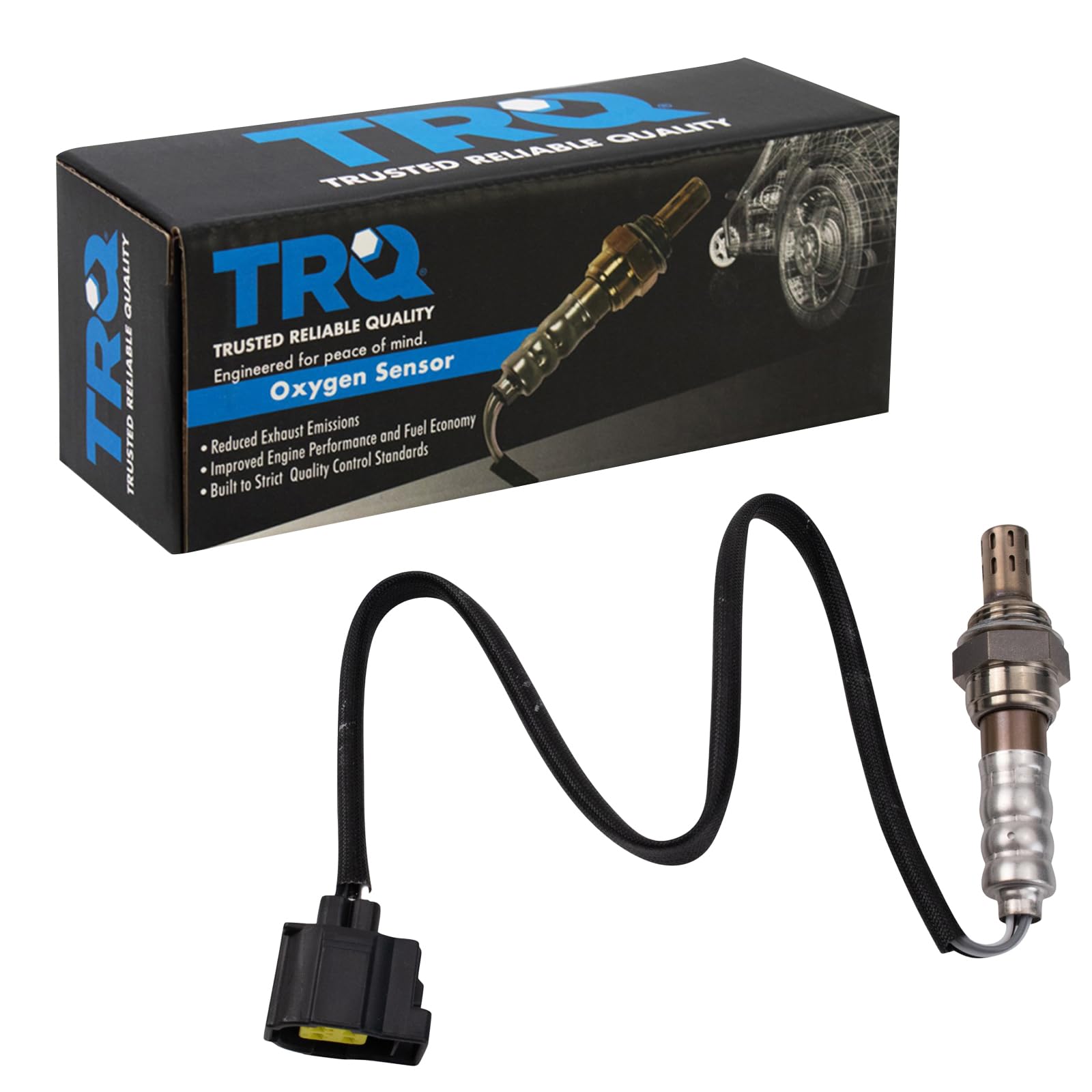 Trq O2 Oxygen Sensor Compatible With 2007 Chrysler Aspen 2005-2006 Pacifica 2005-2007 Dodge Dakota 2006-2007 Durango Mitsubishi