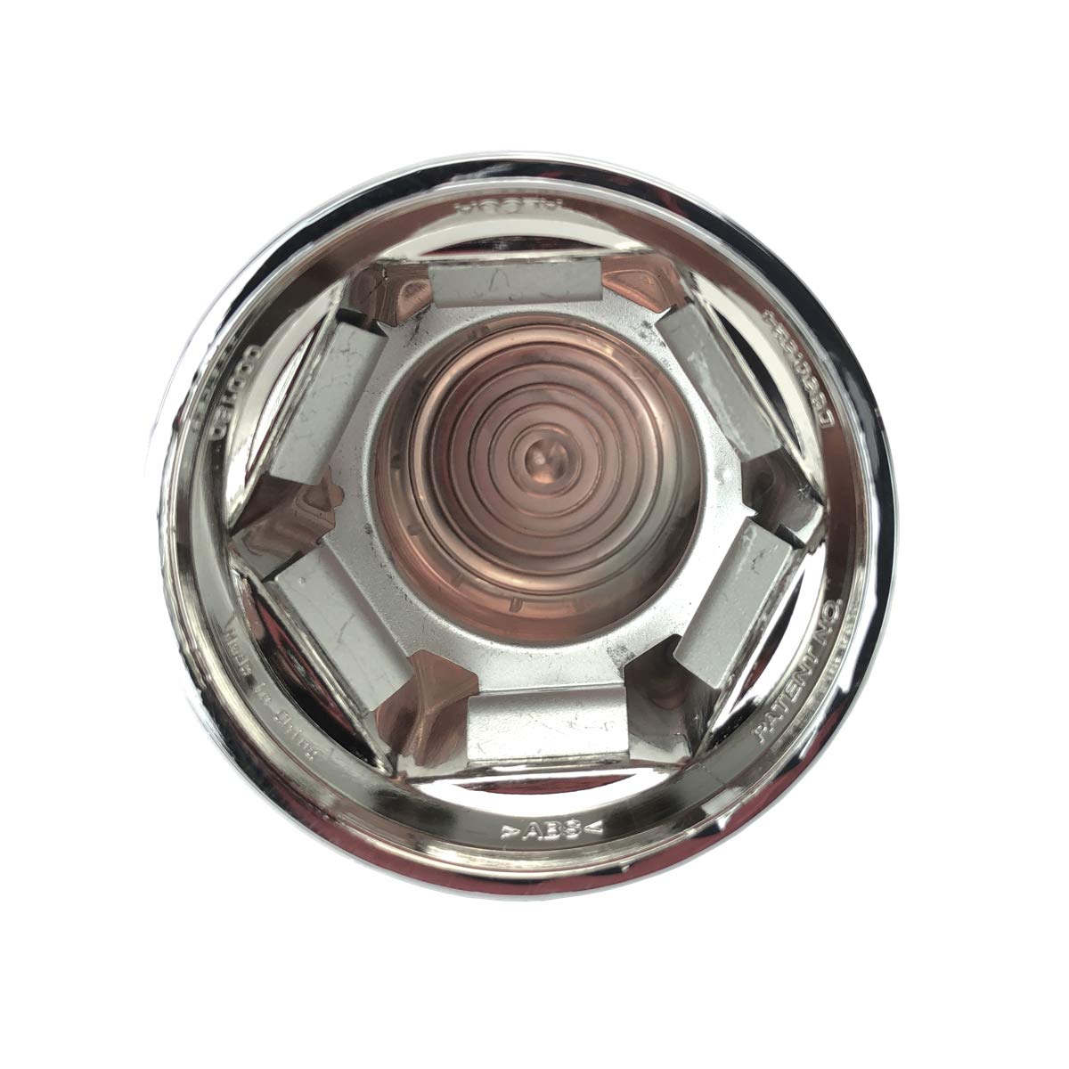 Alcoa 10 33Mm Chrome Push On Hex Lug Nut Cover With Flange, Interior Metal Clips