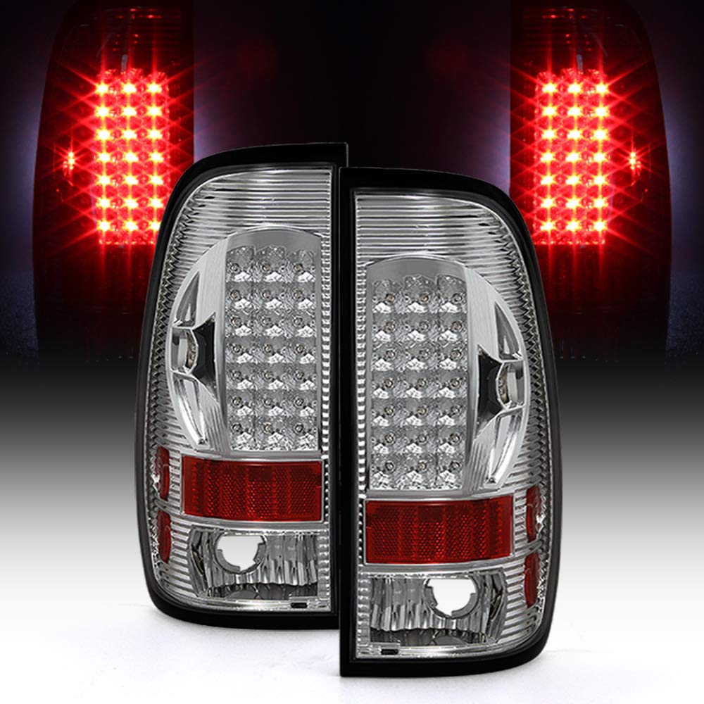 ACANII - For 1997-2003 Ford F150 99-07 F250 F350 F450 Superduty LED Tail Lights Brake Lamps