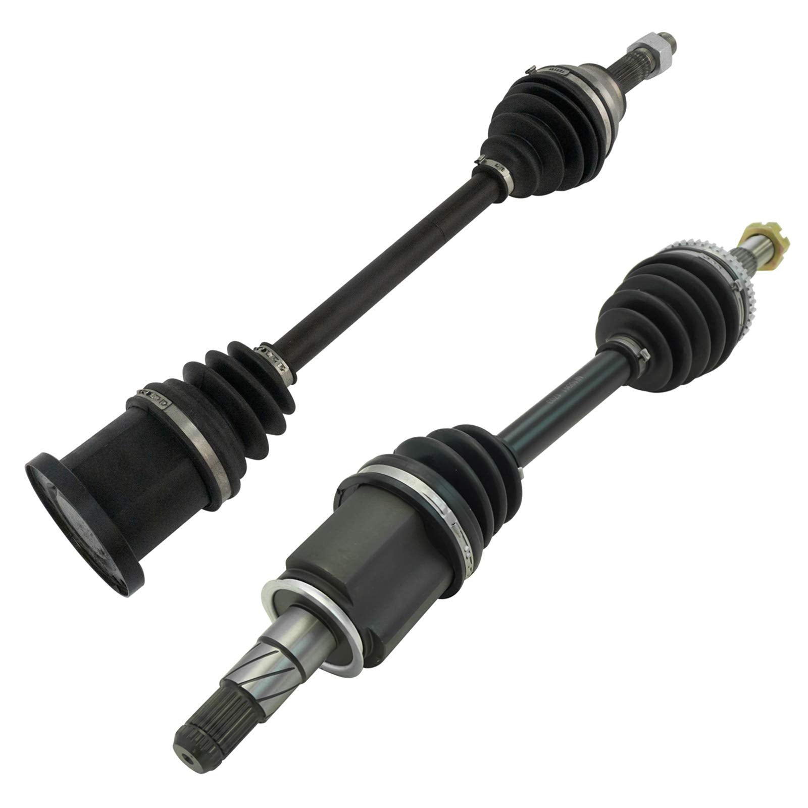 Trq Front Cv Axle Shaft Assembly Set Compatible With 2011-2012 Infiniti G25 2007-2008 G35 2009-2013 G37