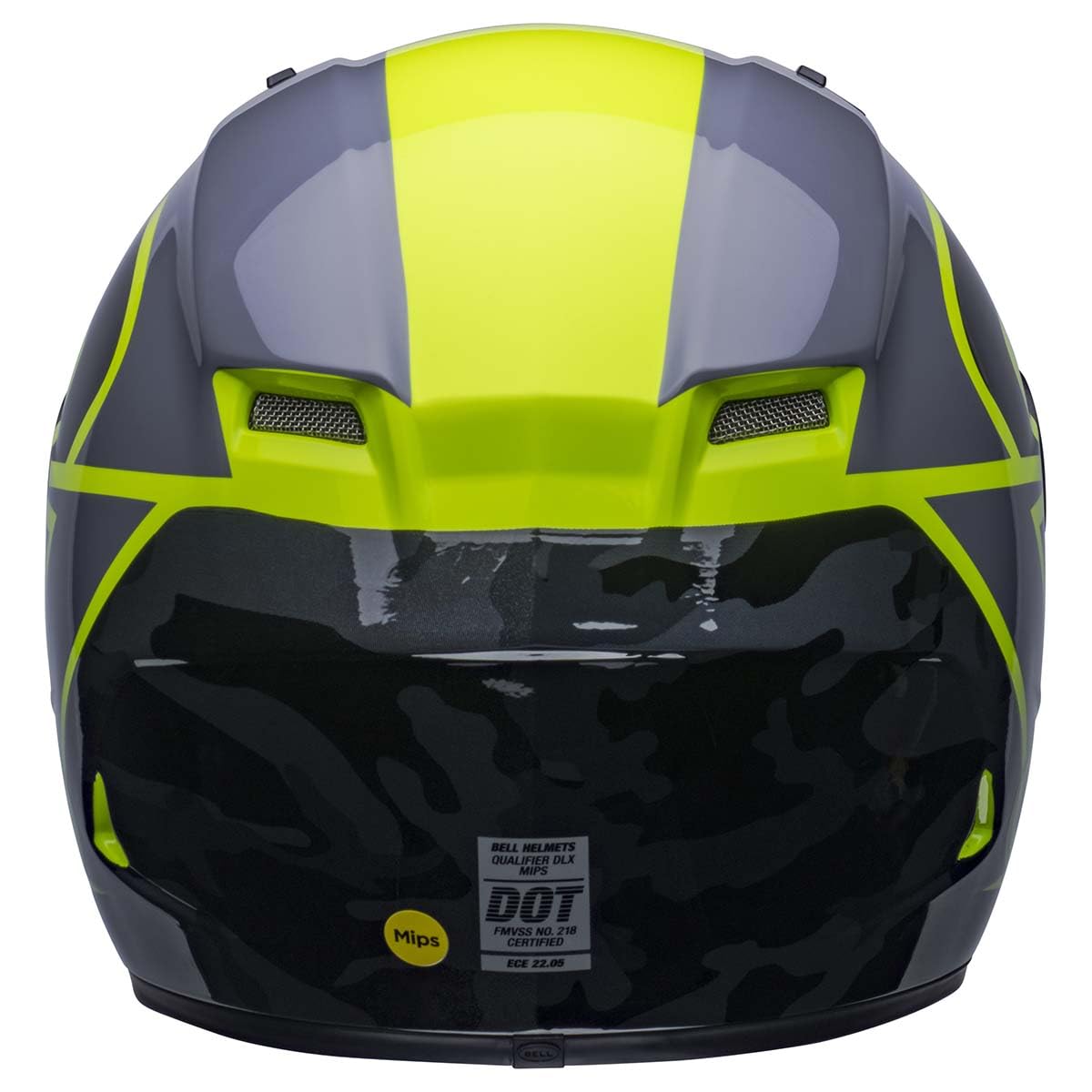 Bell Qualifier Dlx Mips Street Helmet (Gloss Blitz Retina Sear/Black Camo - X-Large)