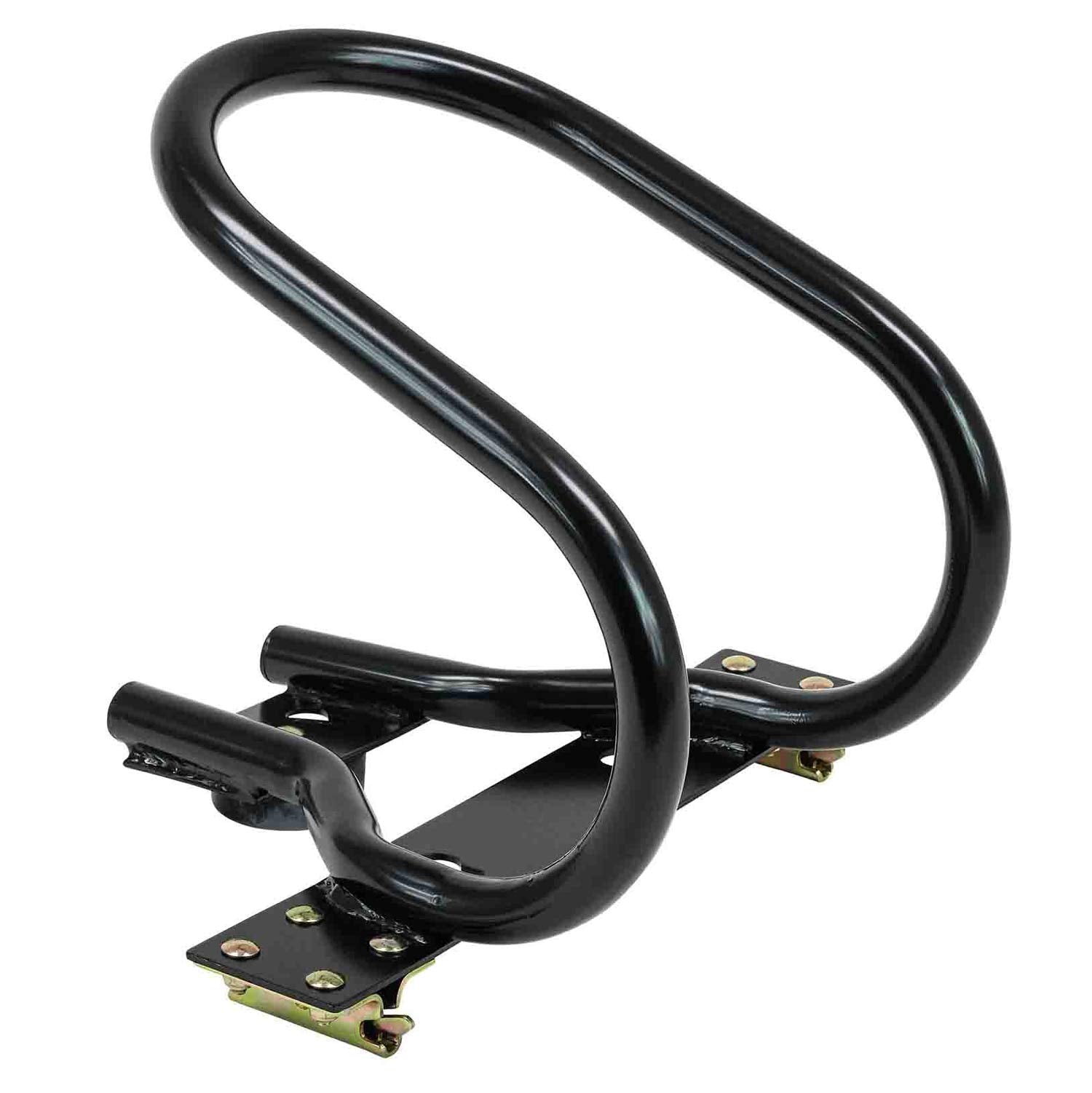 Mytee Products 14 Pc Motorcycle Kit - 2 E-Track Motorcycle Wheel Chock, 2 Motorcycle Handle Bar Straps (Pair), 4 E-Track D Ring,