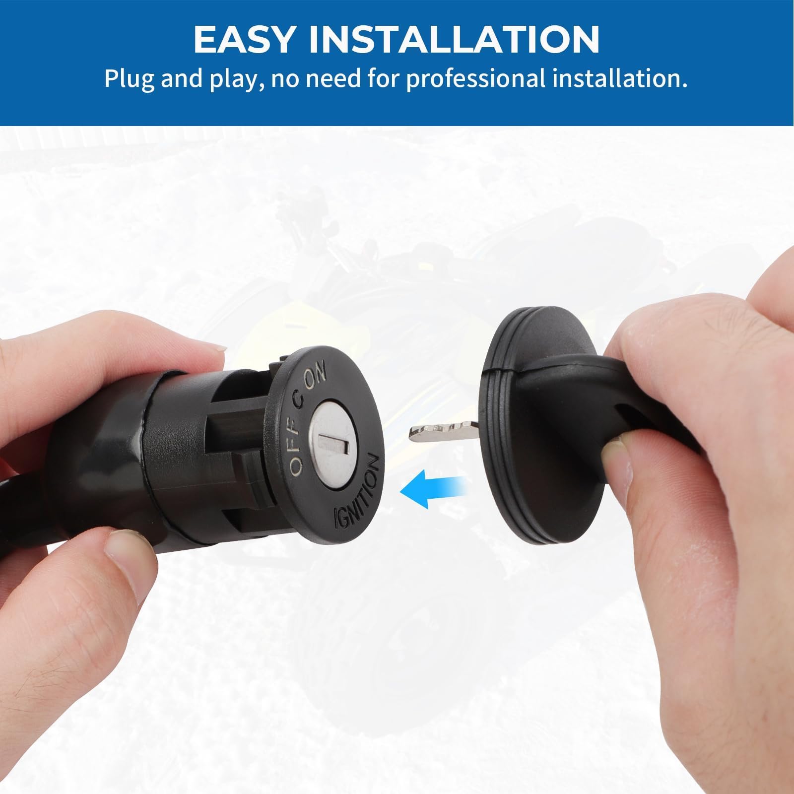 M Mati Ignition Key Switch Main Switch For Polaris Outlaw 50 90 110 Sportsman 90 110 Scrambler 50 90 Predator 50 90 Phoenix 200