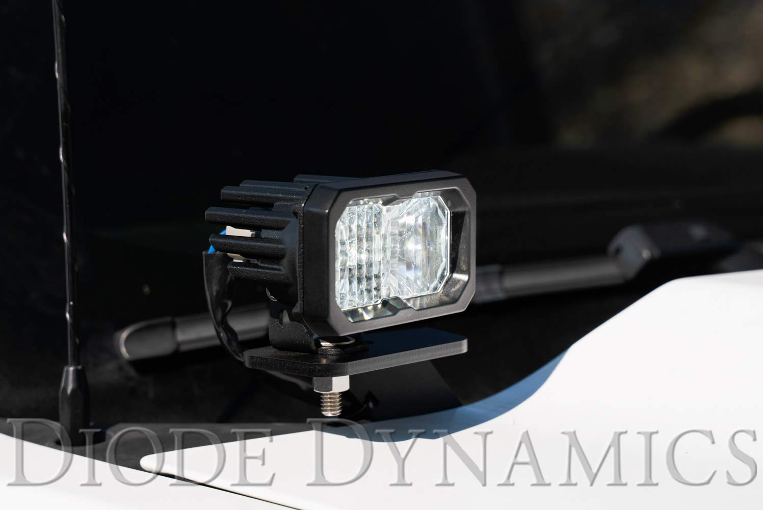 Diode Dynamics Stage Series Backlit Ditch Light Kit Compatible With Chevrolet Silverado 1500 2014-2019, Bracket Only None