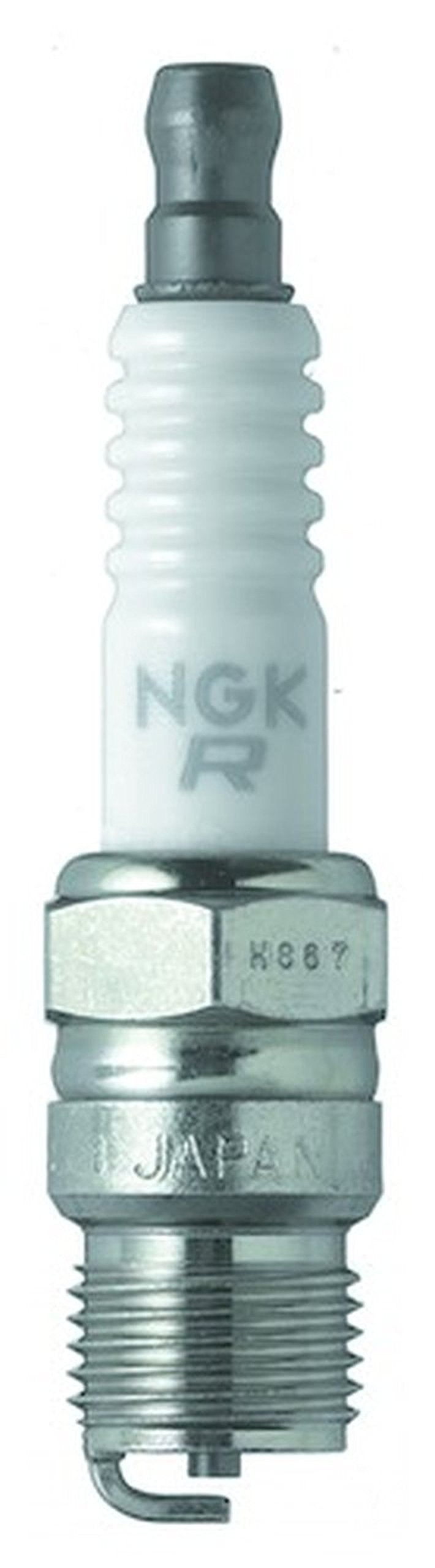 Set (4Pcs) Ngk V-Power Spark Plugs Stock 7240 Nickel Core Tip Standard 0.060In Yr55