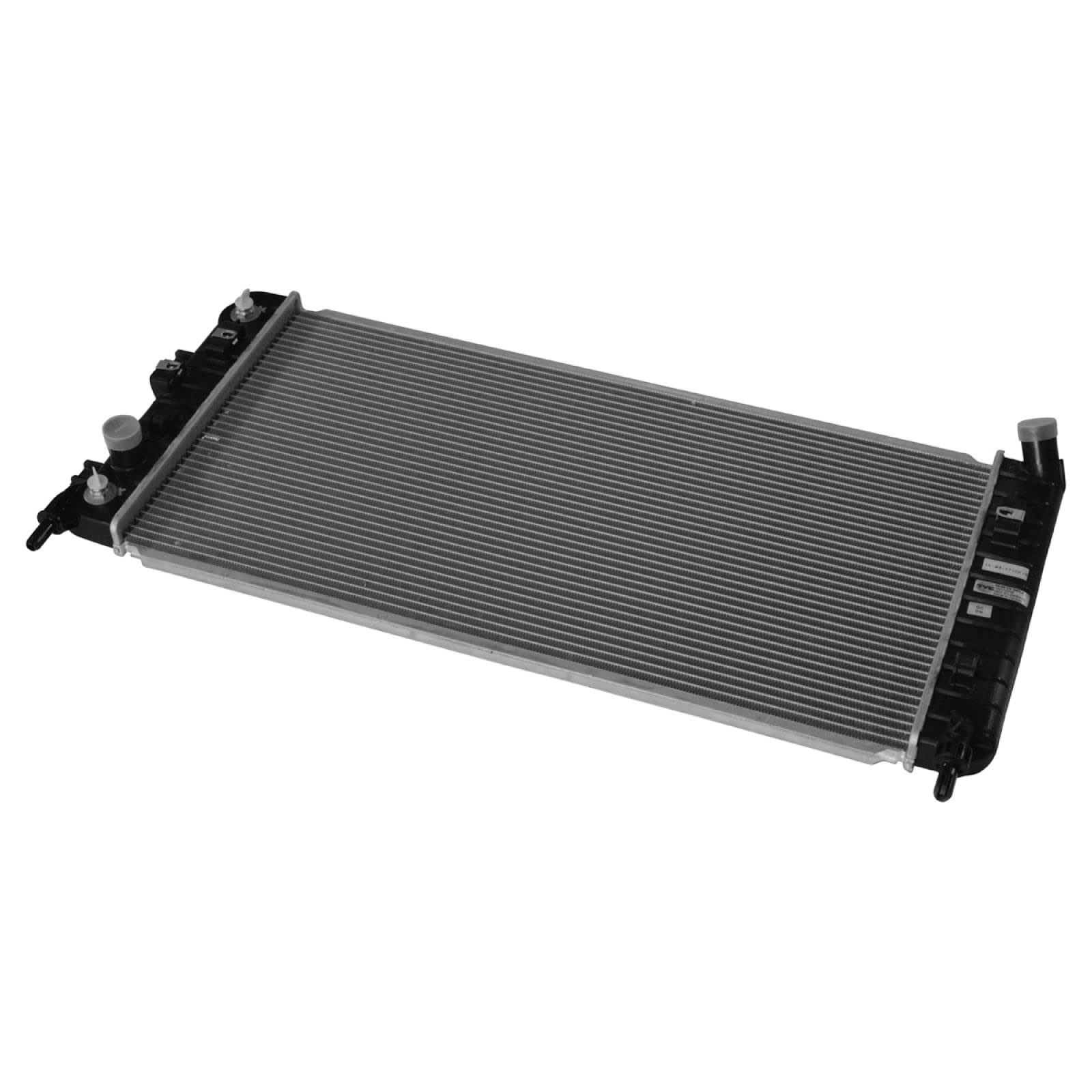 Trq Radiator Assembly Aluminum Core Compatible With 05-09 Buick Lacrosse 06-11 Chevrolet Impala 06-07 Monte Carlo Cu2827 Gm30104