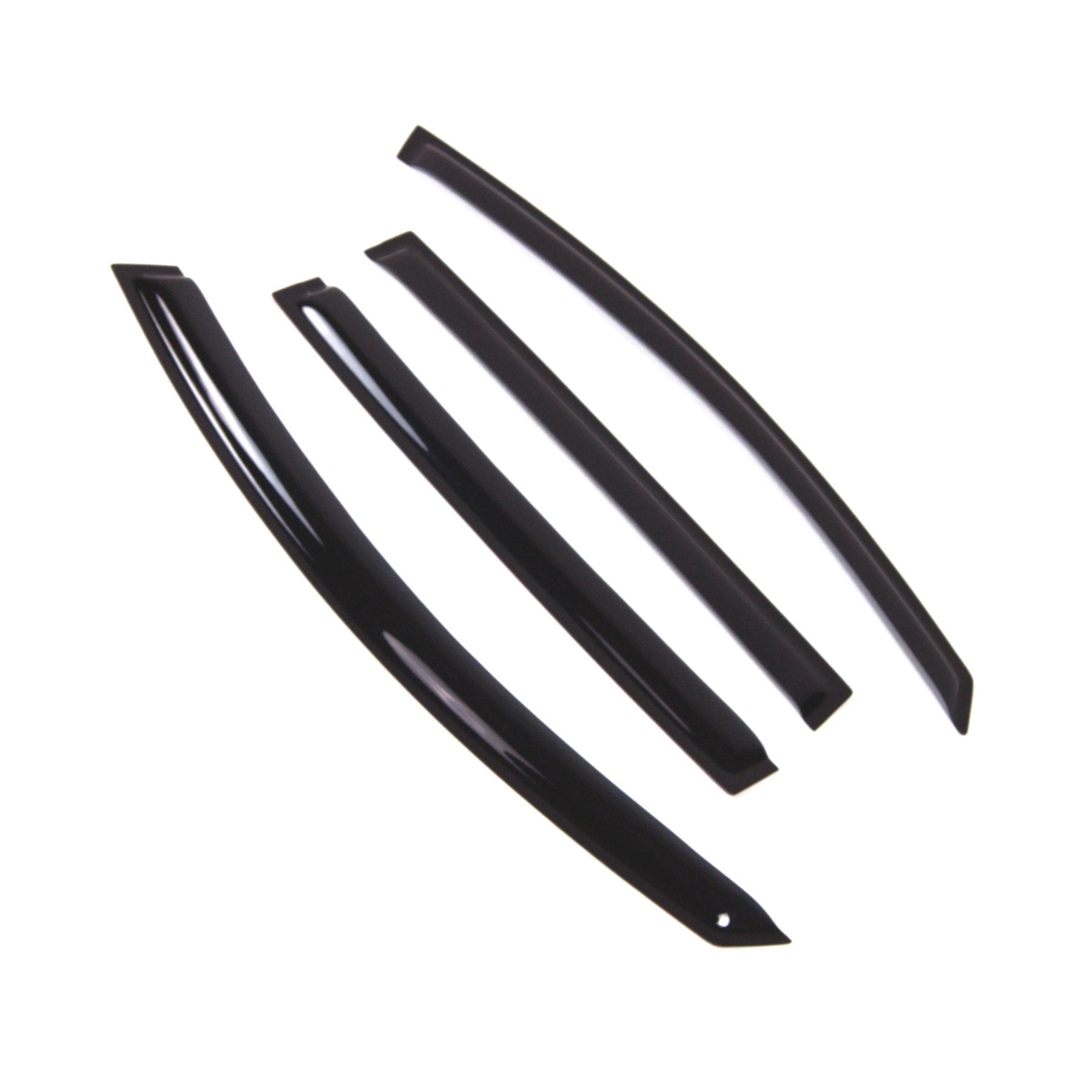 Tuningpros Outside Mount Window Vent Visors Rain Guards Compatible With Kia Sportage 2011-2016 | Side Window Wind Deflectors Rai