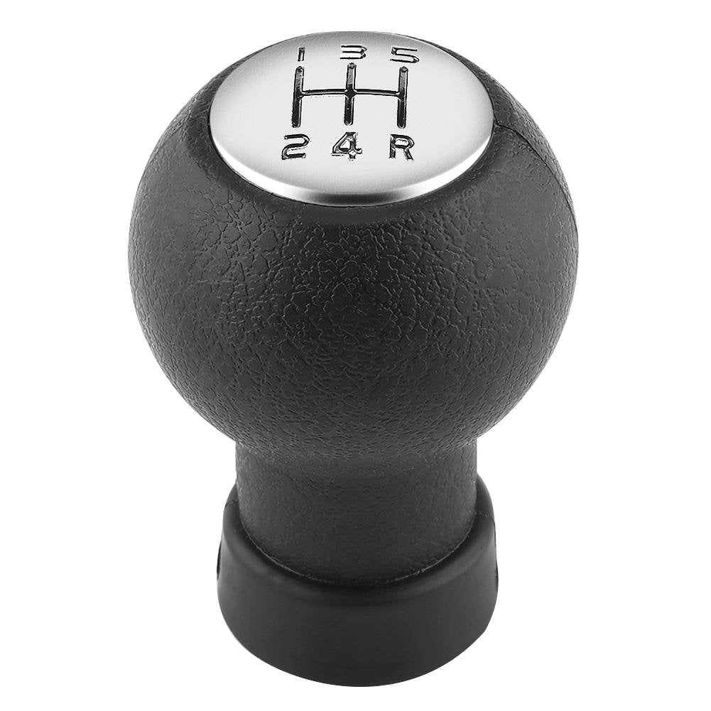 Qiilu Shifter Knobs, Gear Shift Knob, Shift Knob 5 Speed, Fit For Suzuki Swift Sx4 2005 2006 2007 2008 2009 2010, Black