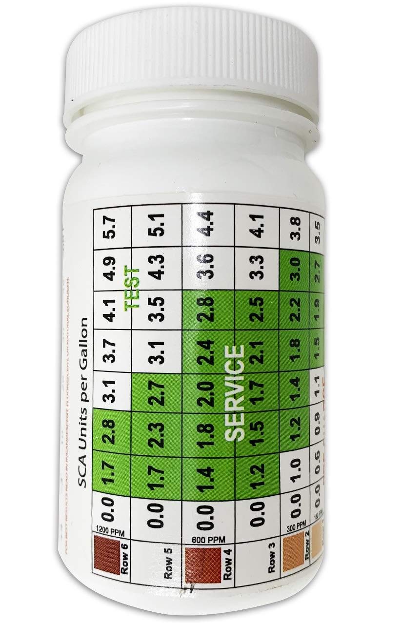 Fleetguard Cc2602 Coolant Test Kit, 3-Way Test Strip, 50/Bottle