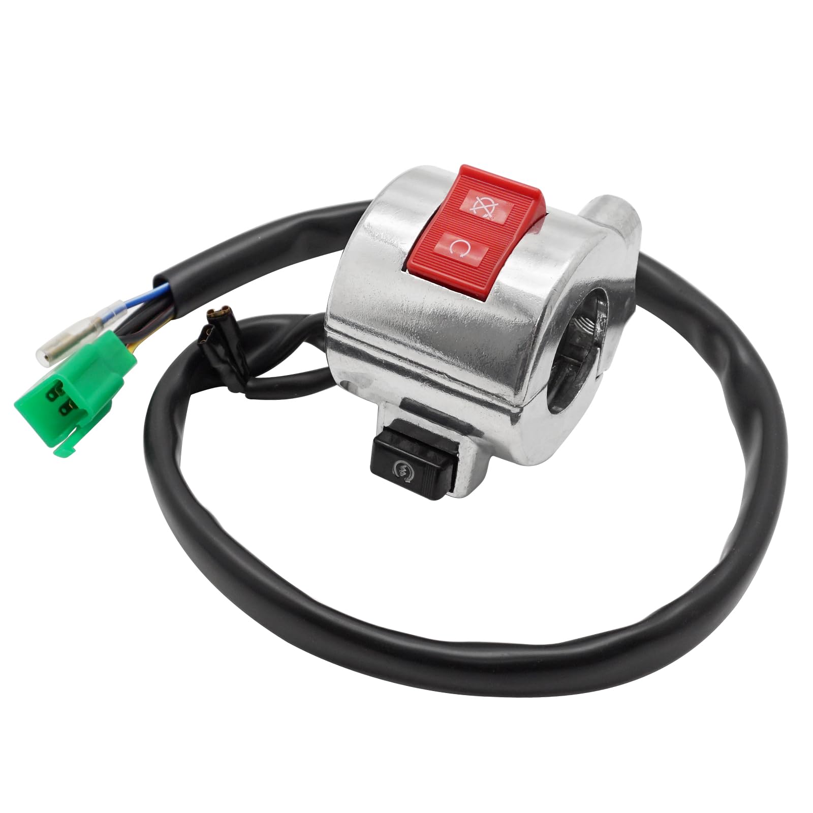 Right Start Stop Kill Control Switch 35013-Mcl-020 Compatible With Honda Shadow Spirit 750 Vt750Dc 2001 2002 2003 2004 2005 2006 2007