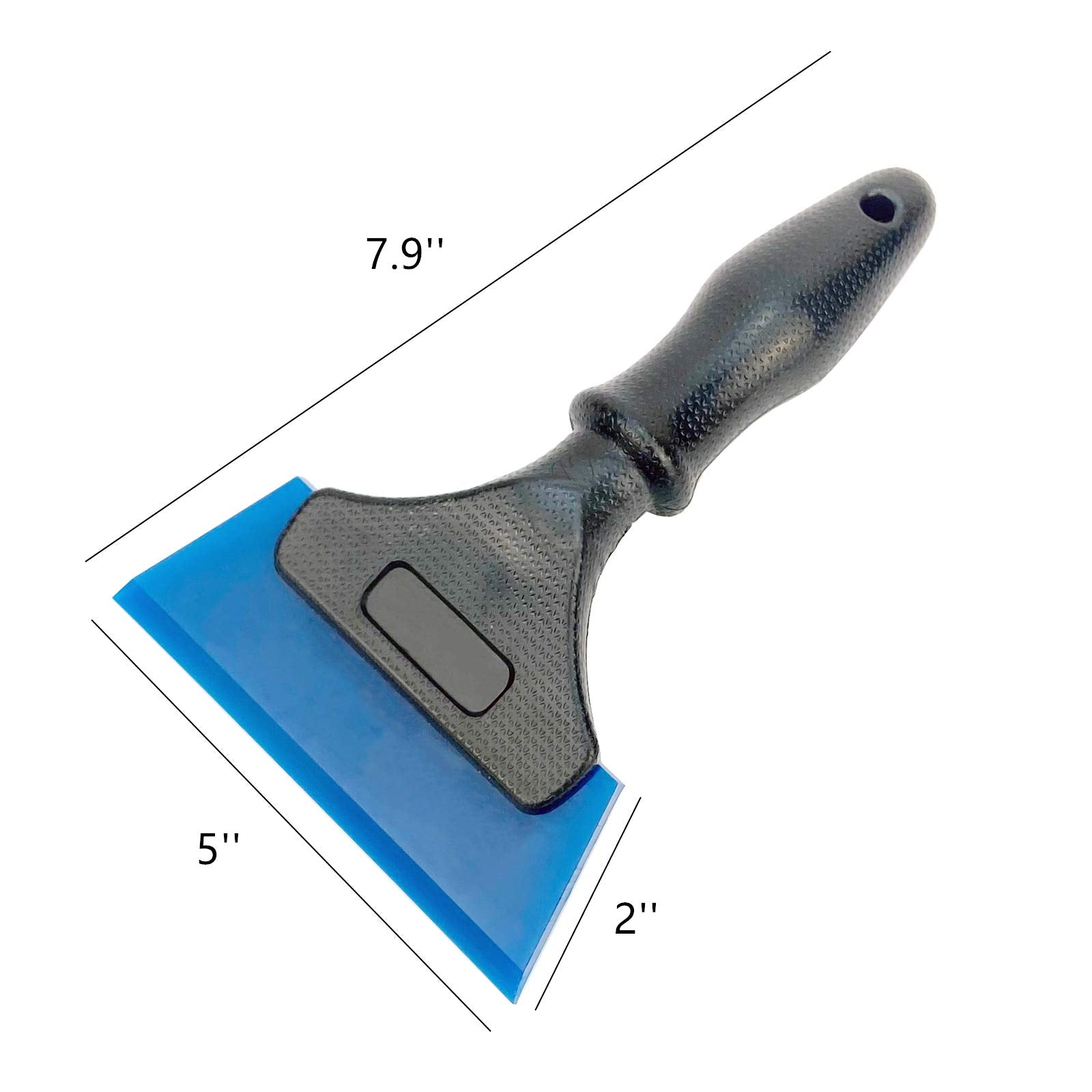 Heavy Duty Car Windshield Squeegee Rubber Shower Squeegee Water Blade Ice Scraper Rubber Squeegee Glass Wiper With Non-Slip Hand