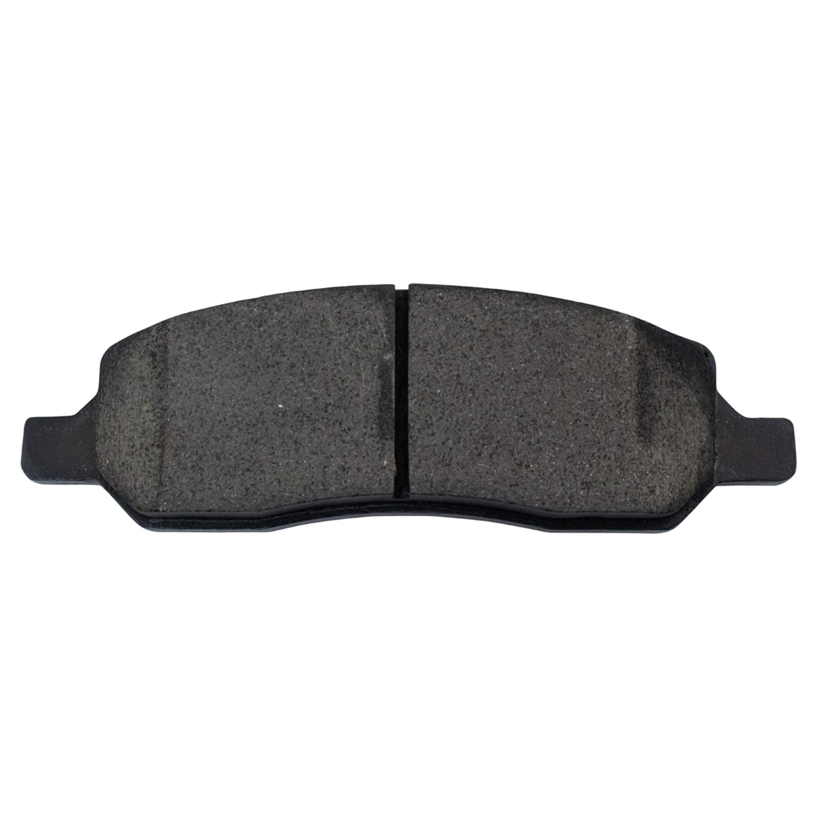 Trq Rear Brake Pad & Rotor Kit Brake Pads Brake Rotor Ceramic Premium G-Coated Compatible With 2006-2011 Buick Lucerne Cadillac