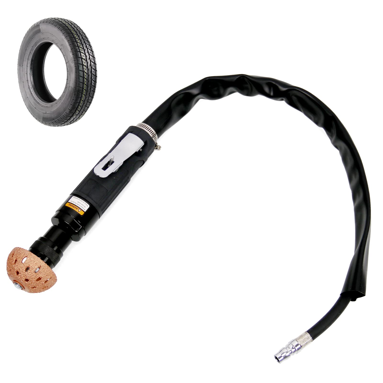 Ryanstar Racing 2500Rpm Low Speed Air Tire Buffer Tire Repair Kit Polishing Cleaning Tool Pneumatic Automatic Buffing Wheel Mach