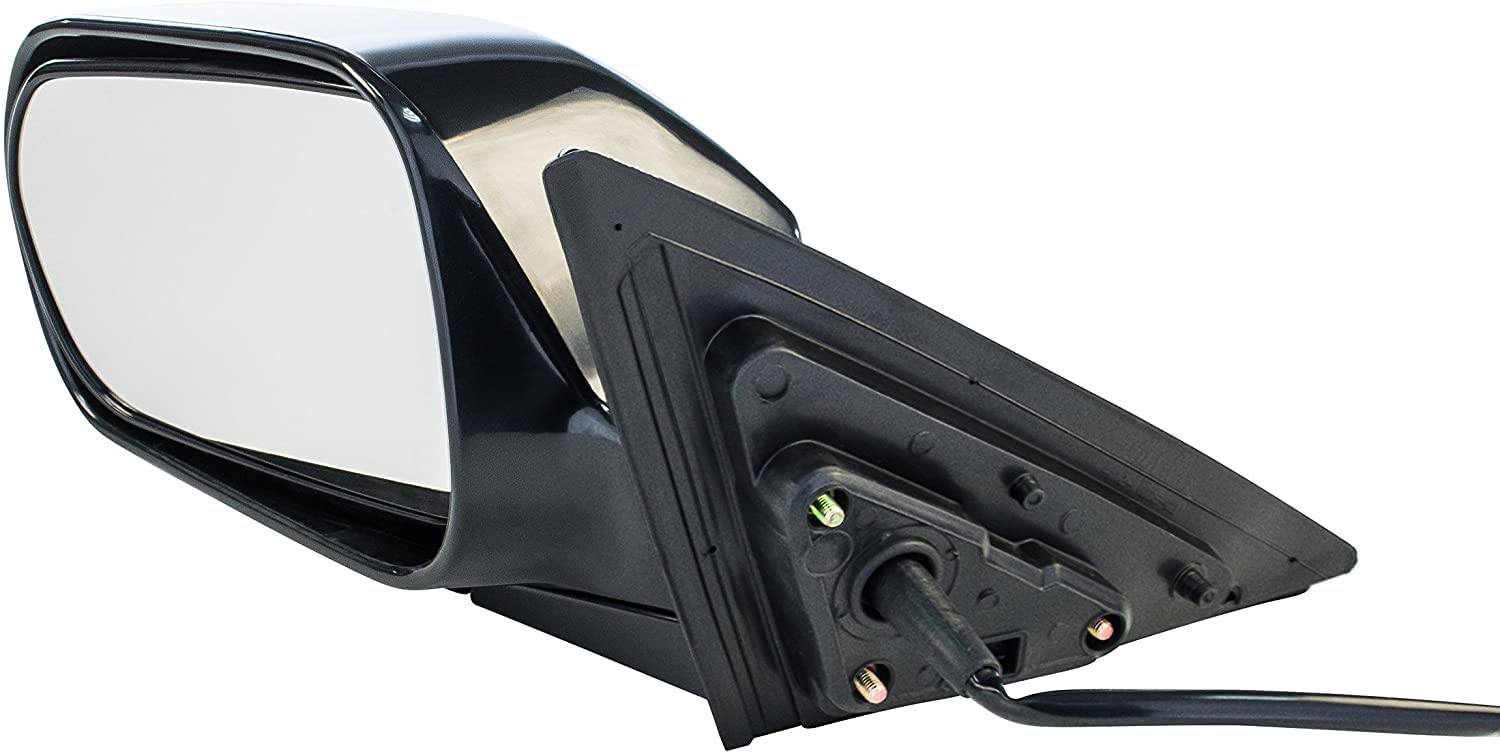 Dependable Direct Right Passenger Side Unpainted Non-Heated Folding Power Operated Door Mirror For Honda Accord (Sedan Only) (19