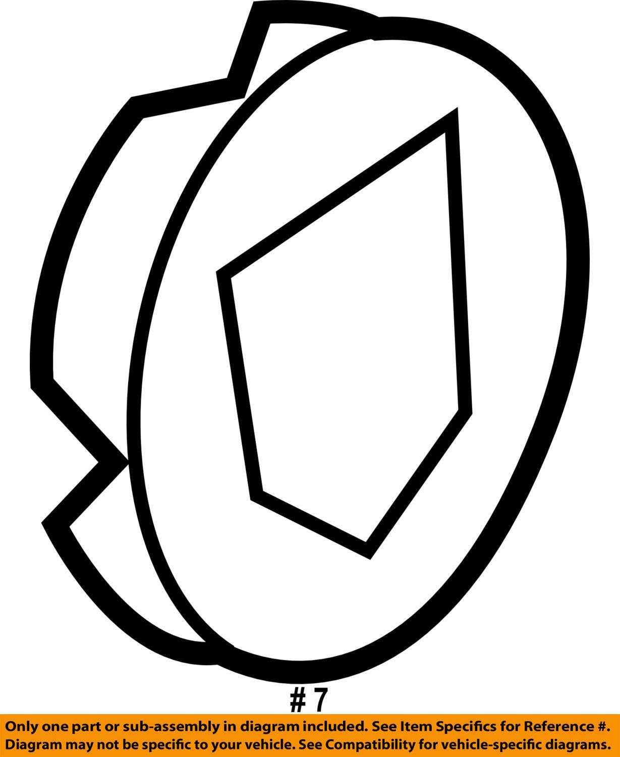 Genuine Honda 44732-T2A-A21 Wheel Center Cap Assembly