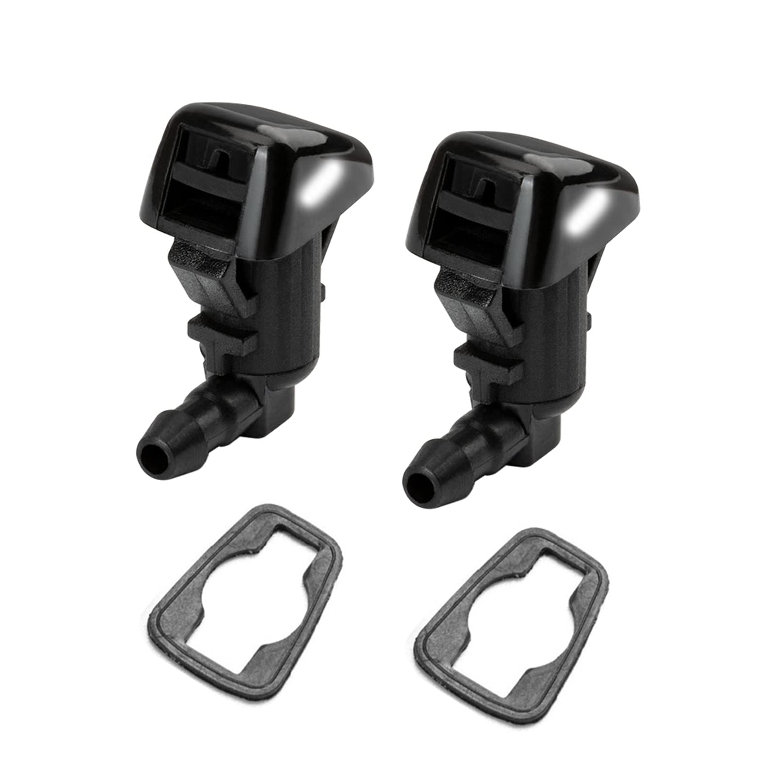 Front Windshield Washer Nozzle Kit Wiper Spray Nozzles for 2011 2012 2013 2014 2015 2016 Ford F250 F350 F450 F550 Super Duty Rep