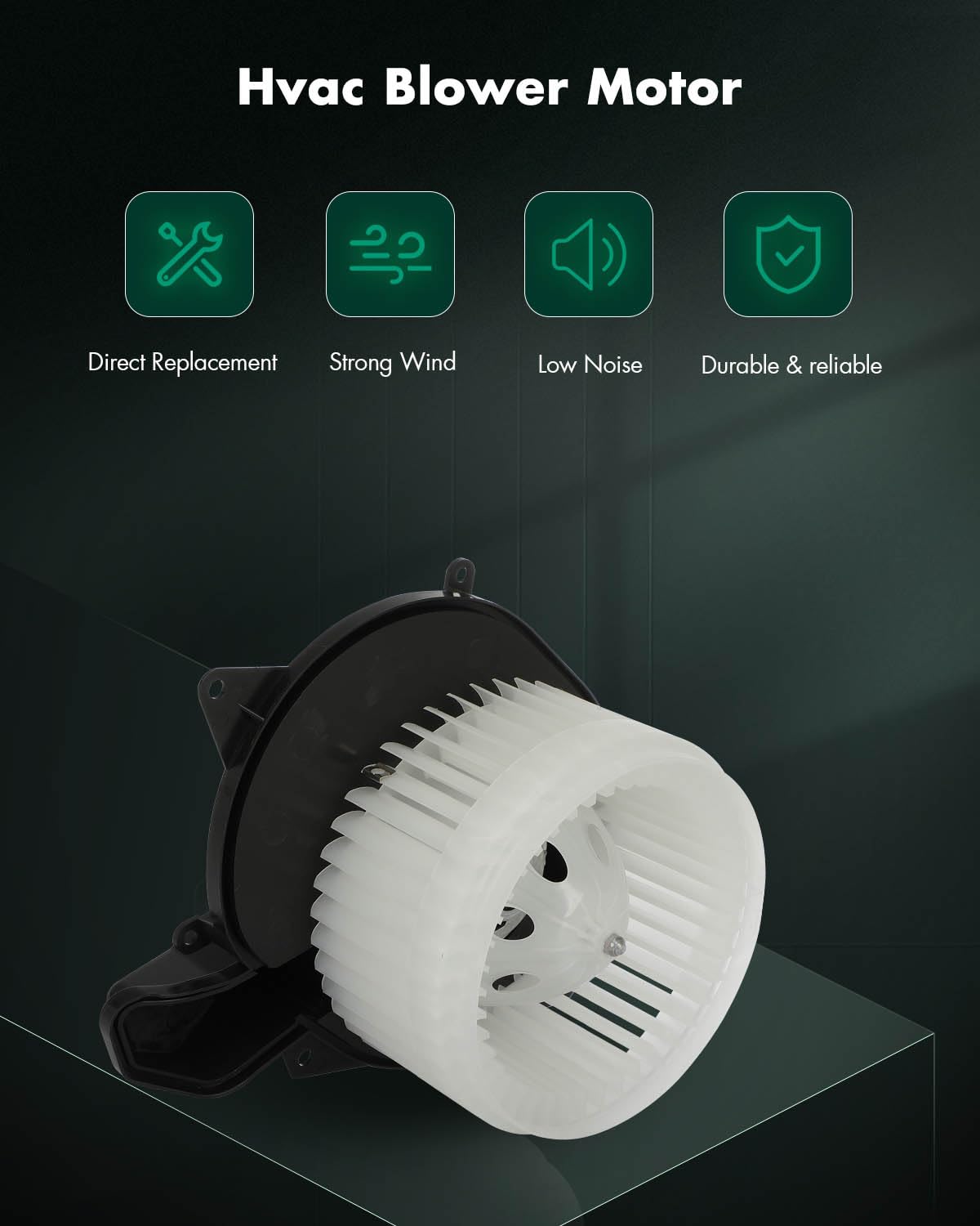 Scitoo Front Hvac Heater Blower Motor W/Fan Cage Fit For Chrysler For 300 2005-2007,For Dodge For Charger 2006-2007,For Dodge Fo