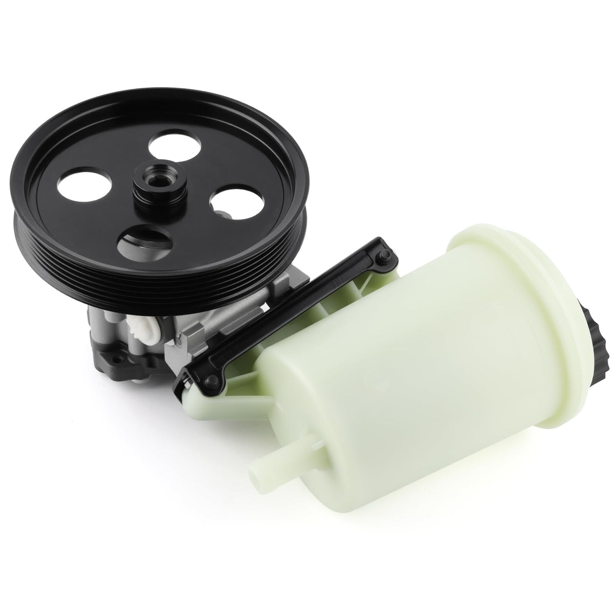Farrme 20-1013 Power Steering Pump with Pulley Reservoir Assembly Fit for Dodge-Ram 1500 V6 3.7L V8 4.7L 5.7L 2009-2010 Automoti