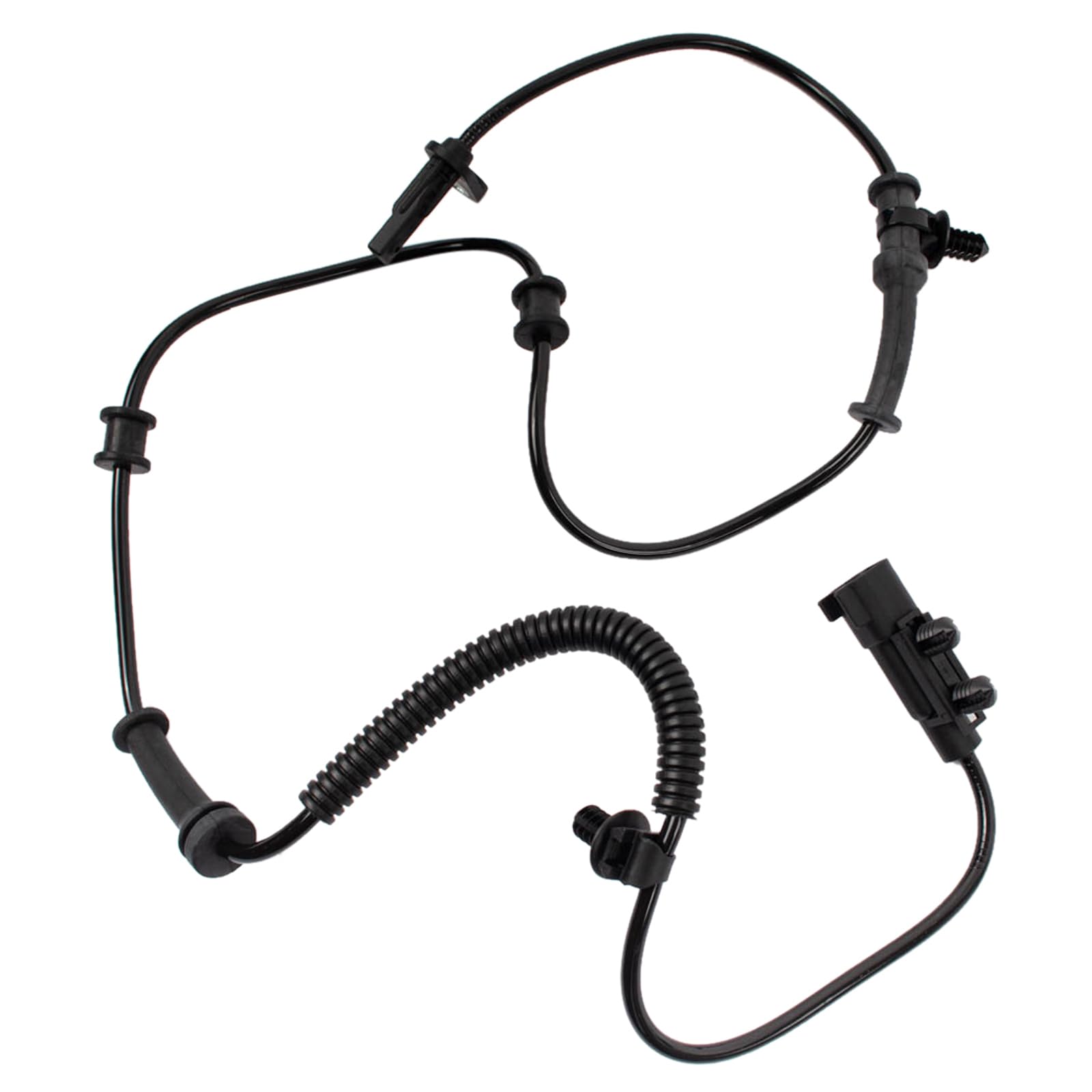 TRQ Front ABS Wheel Speed Sensor Compatible with 2011-2015 Dodge Durango Jeep Grand Cherokee