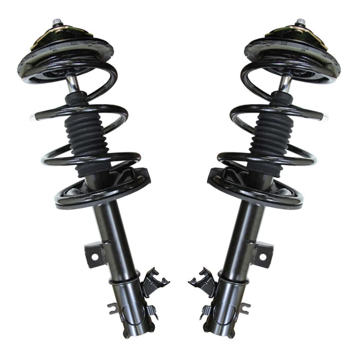 Autoshack Front Complete Struts Coil Springs Assembly Pair Of 2 Driver And Passenger Side Replacement For 2003-2008 Infiniti Fx3