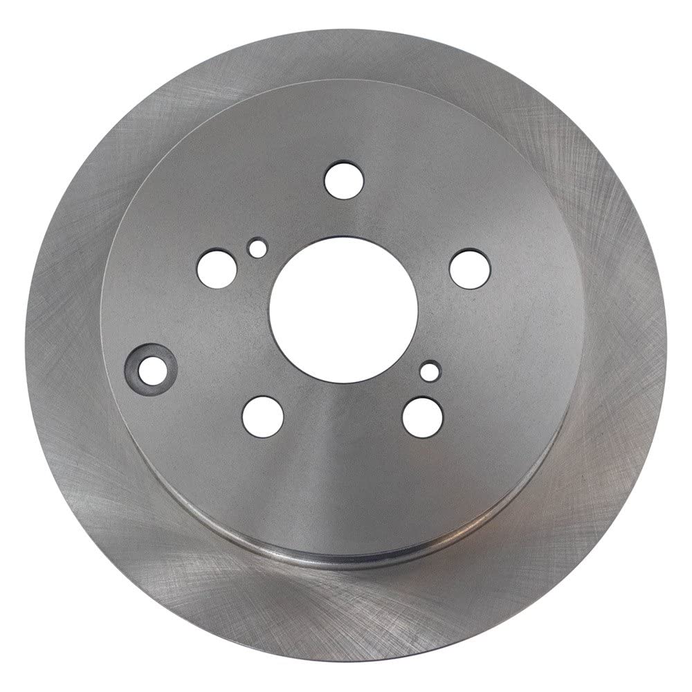 Trq Rear Brake Rotors Set Solid Compatible With 2003-2006 Pontiac Vibe 2005-2010 Scion Tc 2000-2005 Toyota Celica 2005-2006 Coro