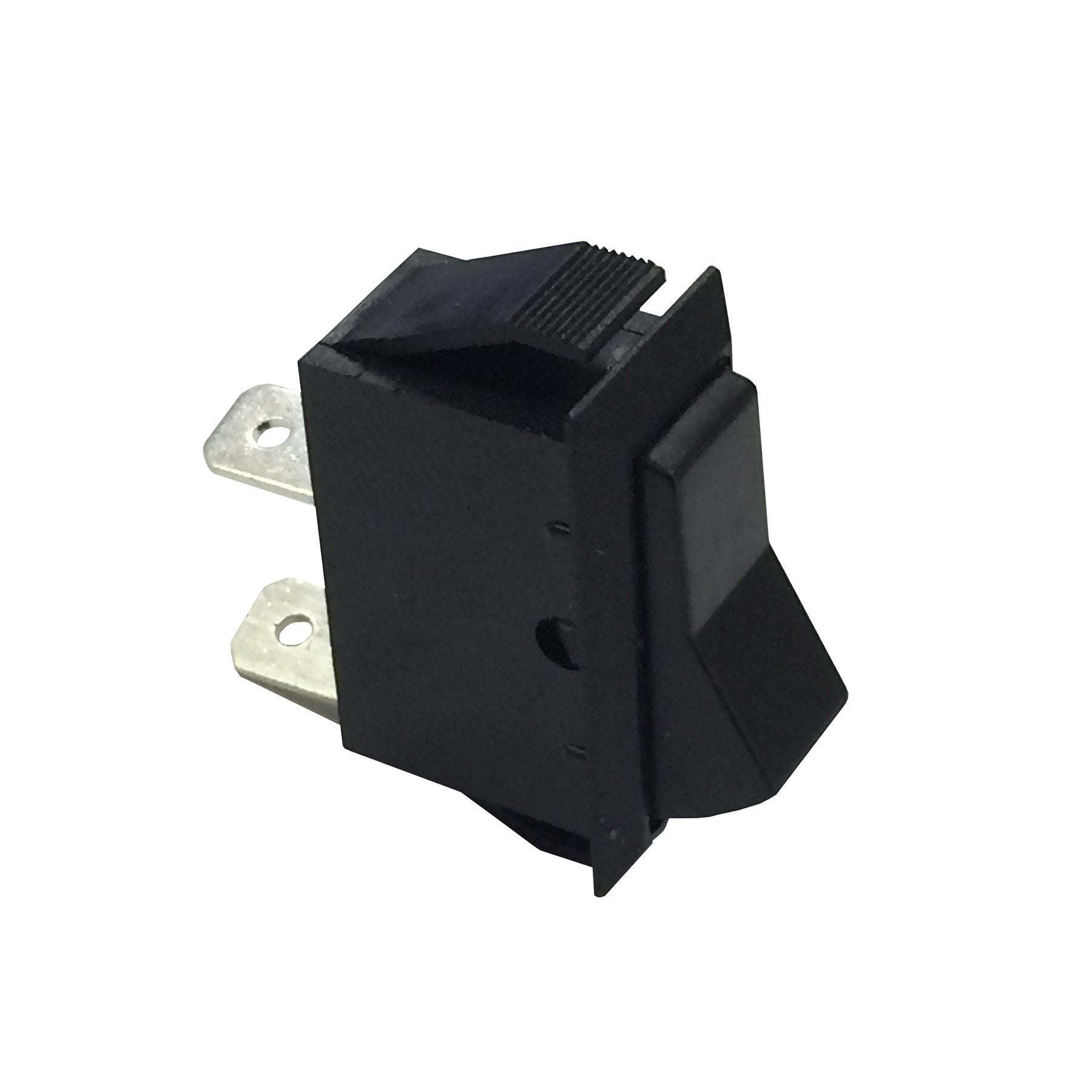 Wirthco 20525 On/Off Standard Rocker Switch, Black, 16A, Retail Pkg
