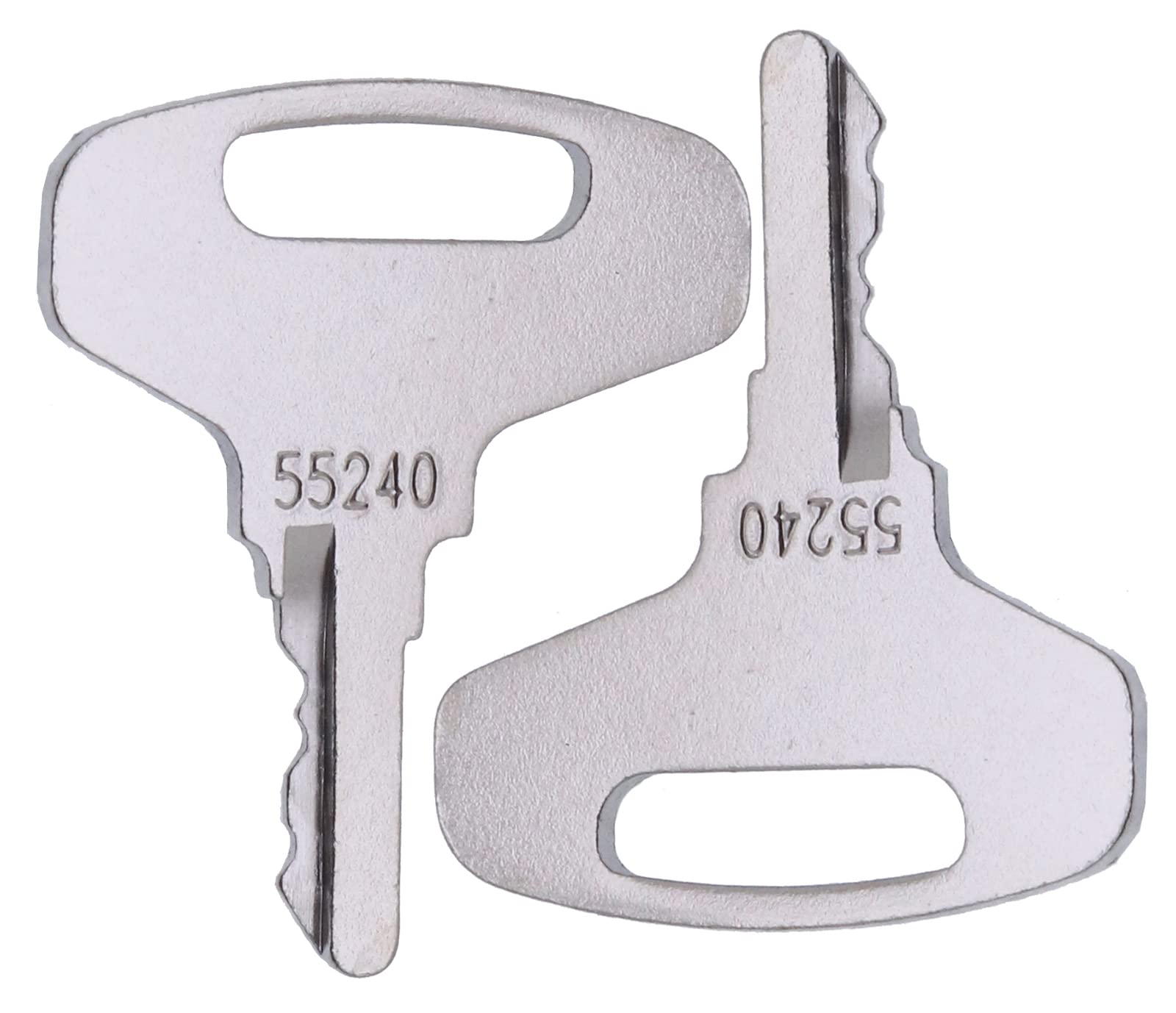 Solarhome 2Pcs Ignition Keys 66711-55140 For Kubota Tractor B Series B20 B5100 B6100 B6200 B7100 B7200 B8200 B9200