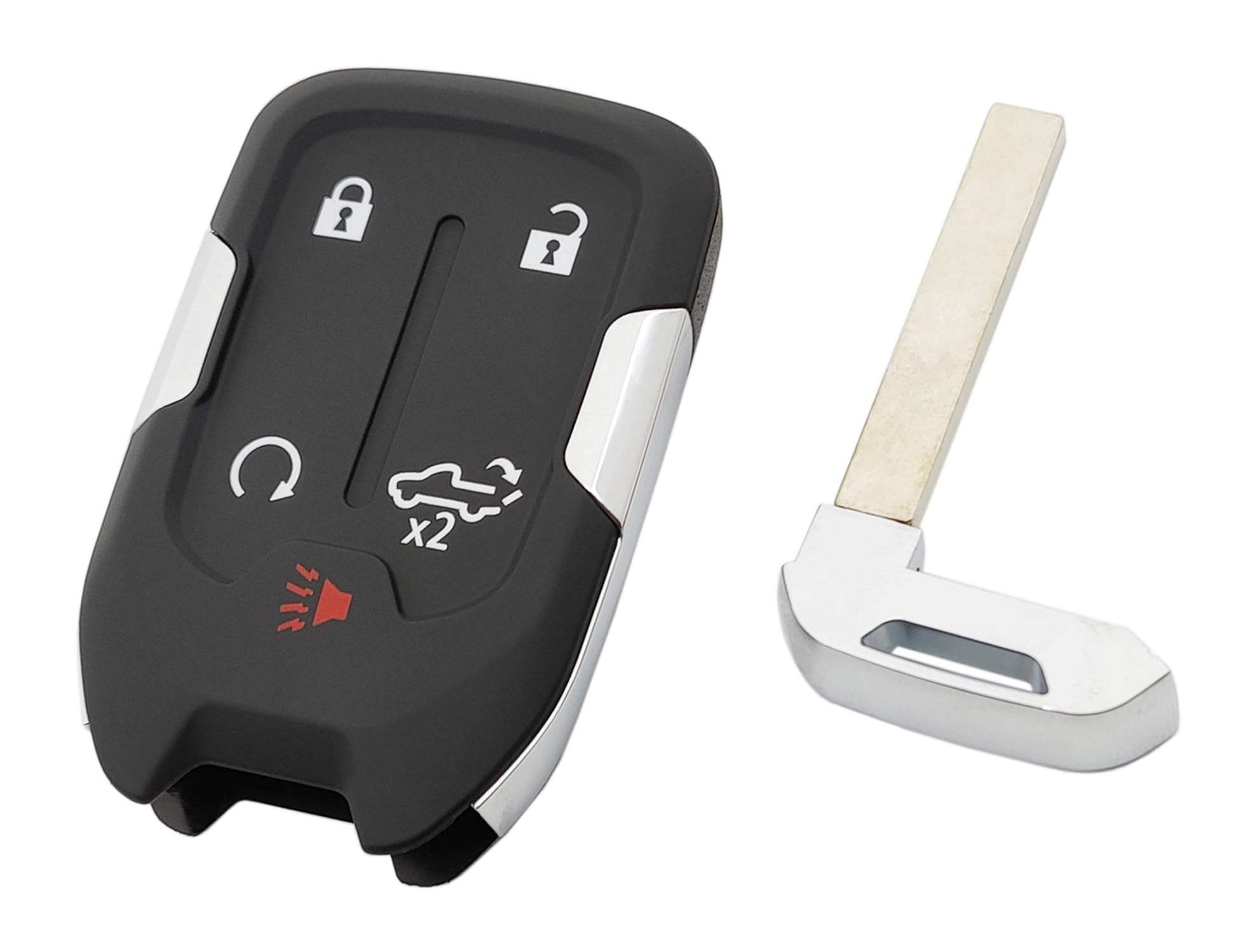 Smart Key Fob For Gmc Hyq1Aa 315Mhz Keyless Entry Remote Replacement (With Chip, 5 Buttons)