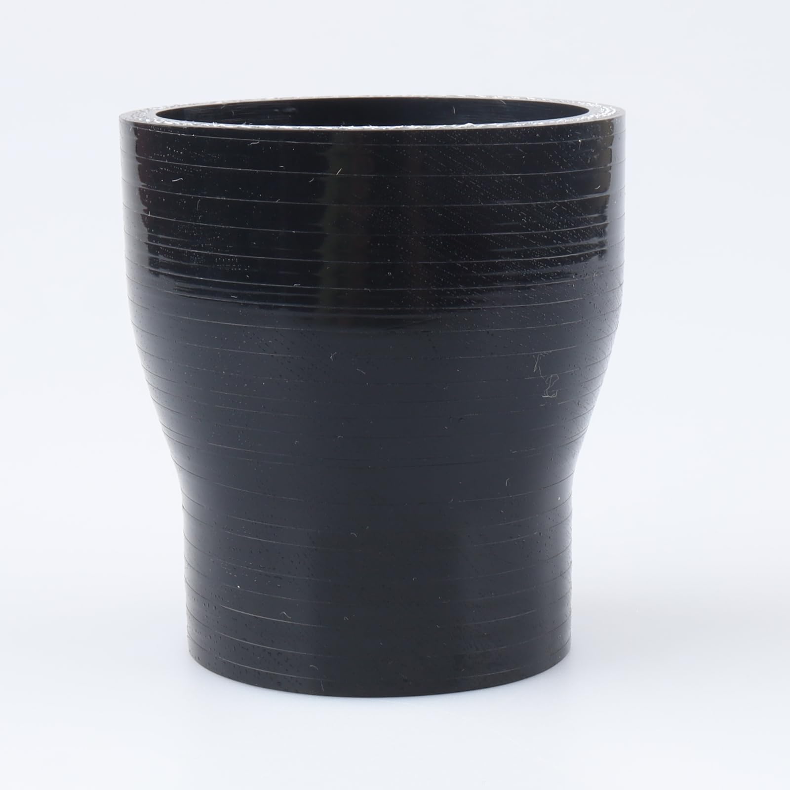 Ac Performance Id 2.35'' To 1.75'' (60Mm To 45Mm) Silicone Hose Straight Reducer 3-Ply Reinforced Black, 3'' Length